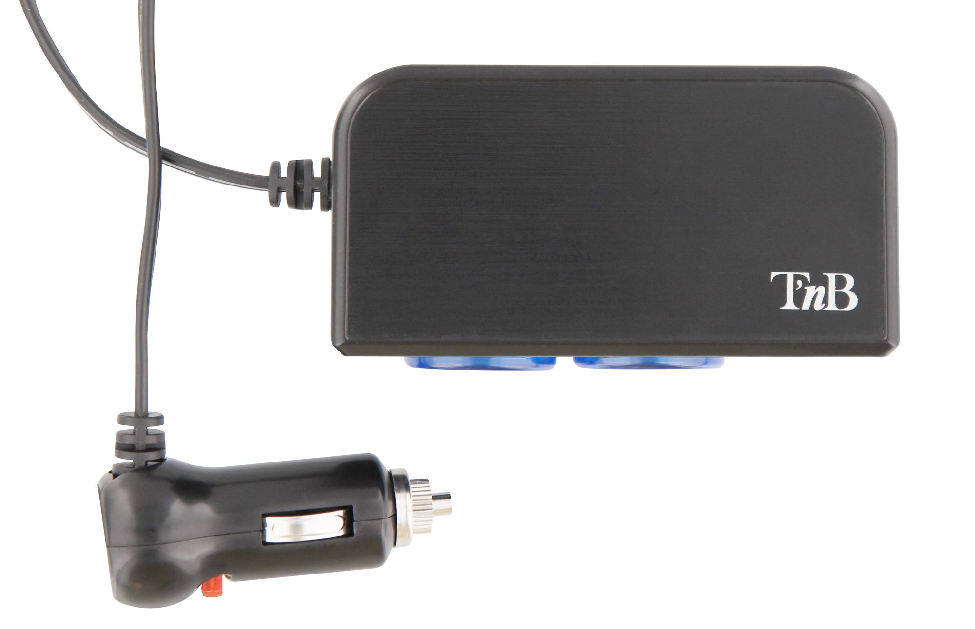 2XUSB-A 24W car charger + 2 car sockets2