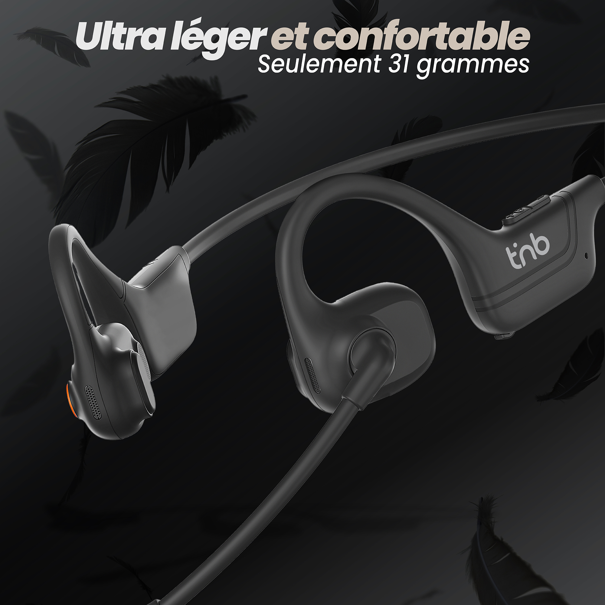 Micro casque Bluetooth® ultra léger - ACTIVAIR3