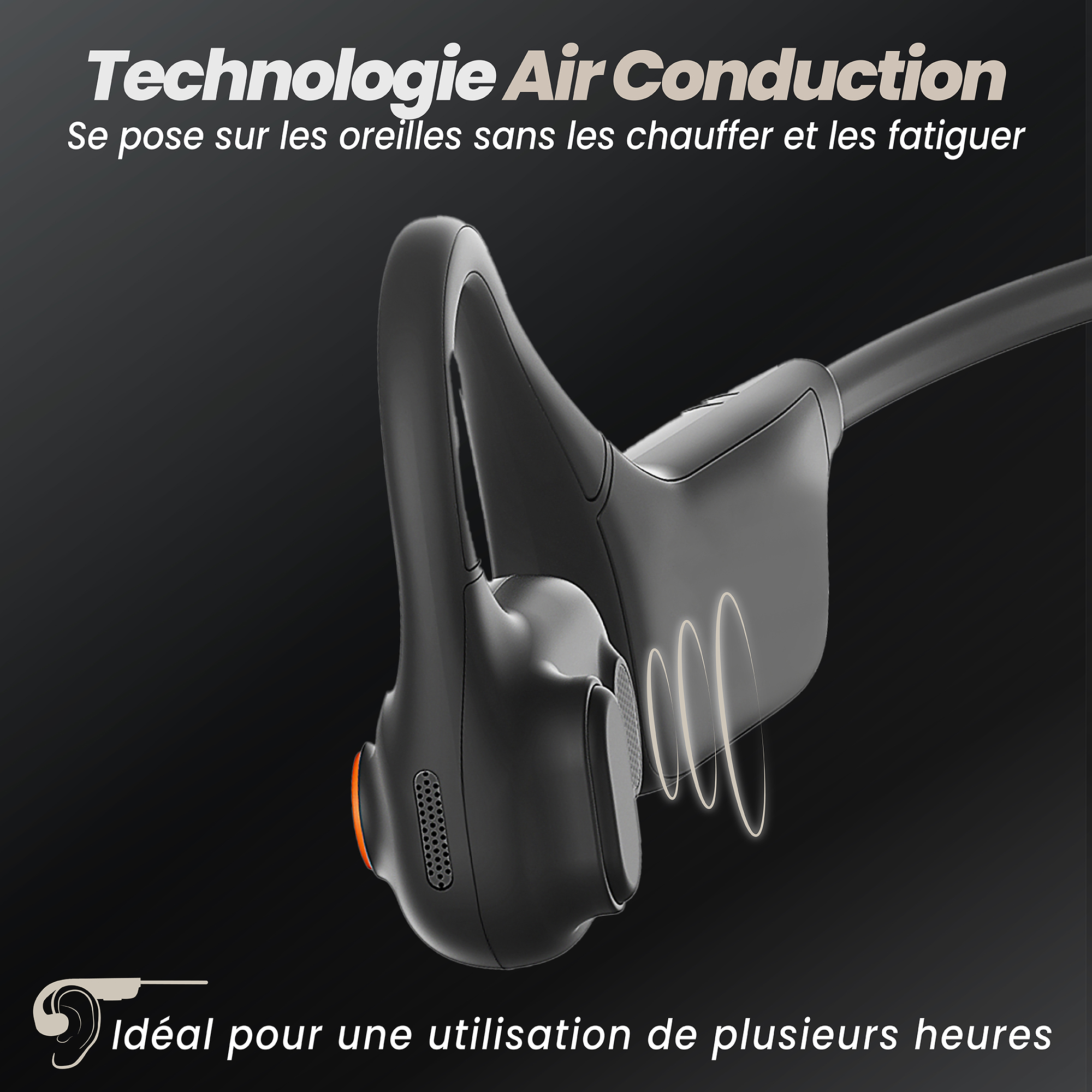 Micro casque Bluetooth® ultra léger - ACTIVAIR4