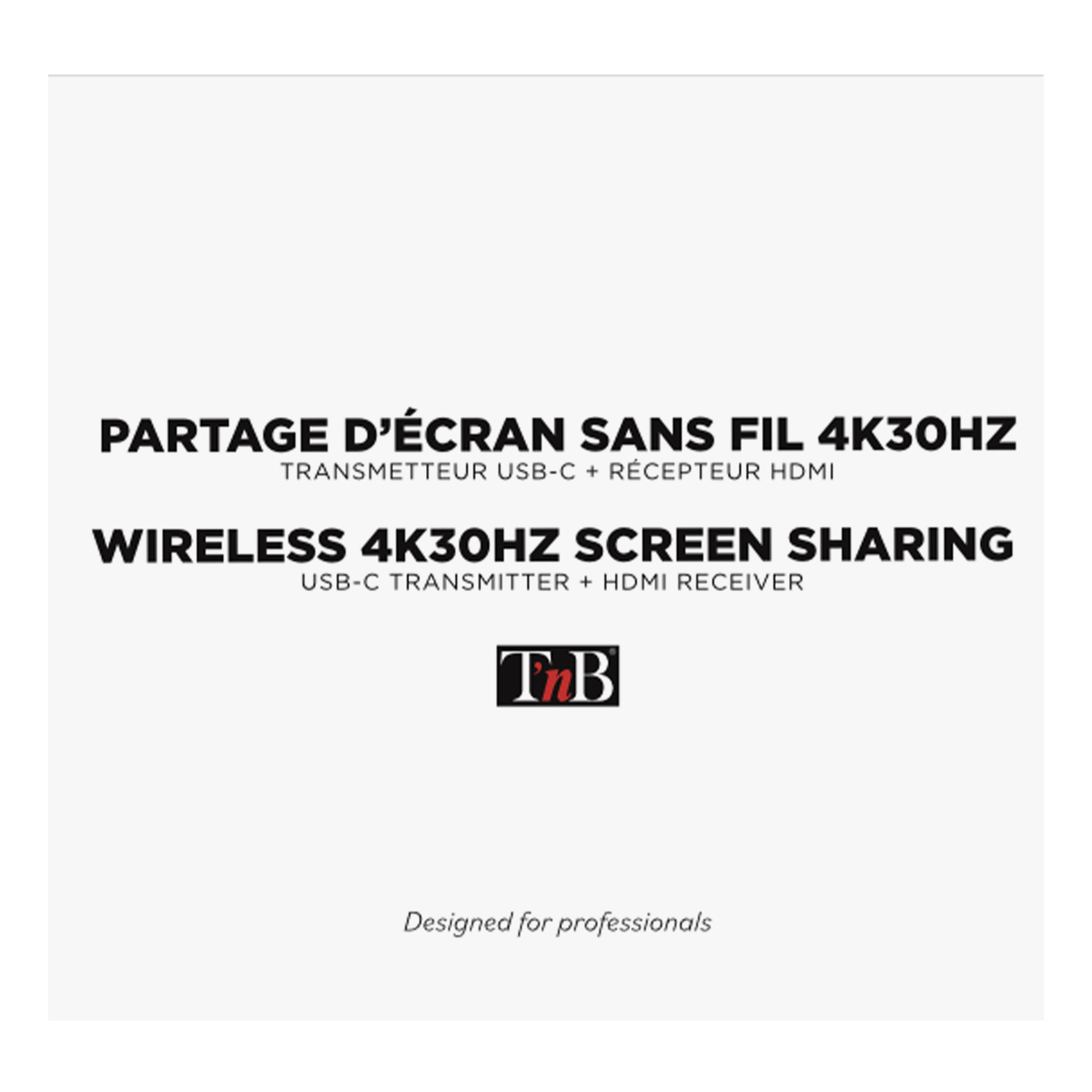 4K Wireless HDMI Screen Sharing3