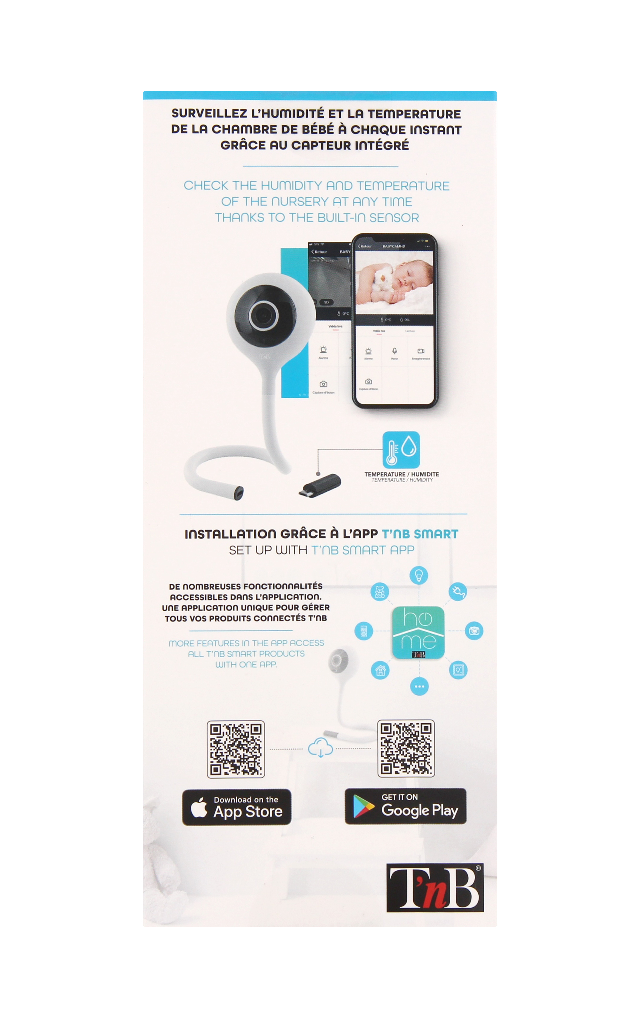 Caméra de surveillance connectée bébé7