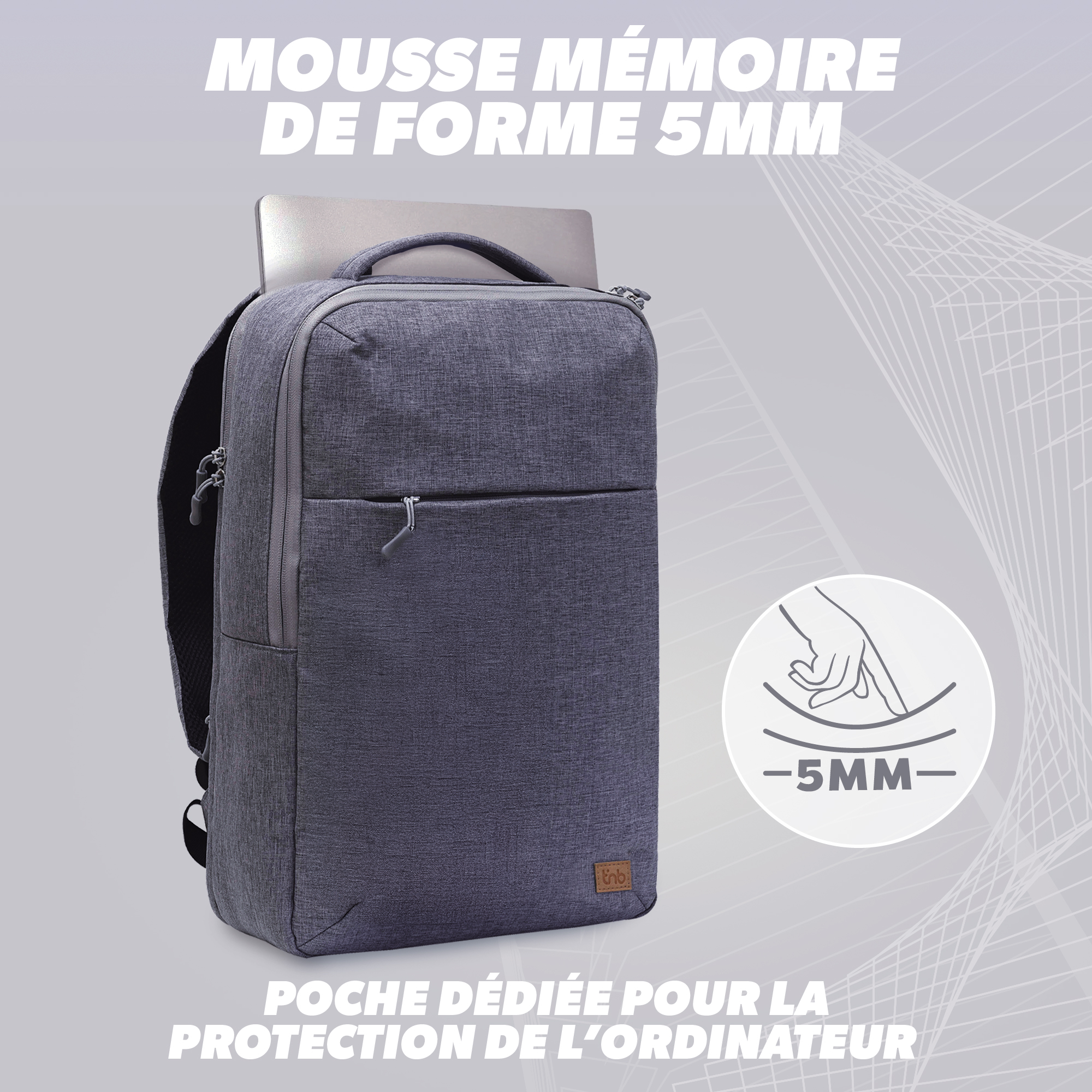 15.6'' CITY backpack5