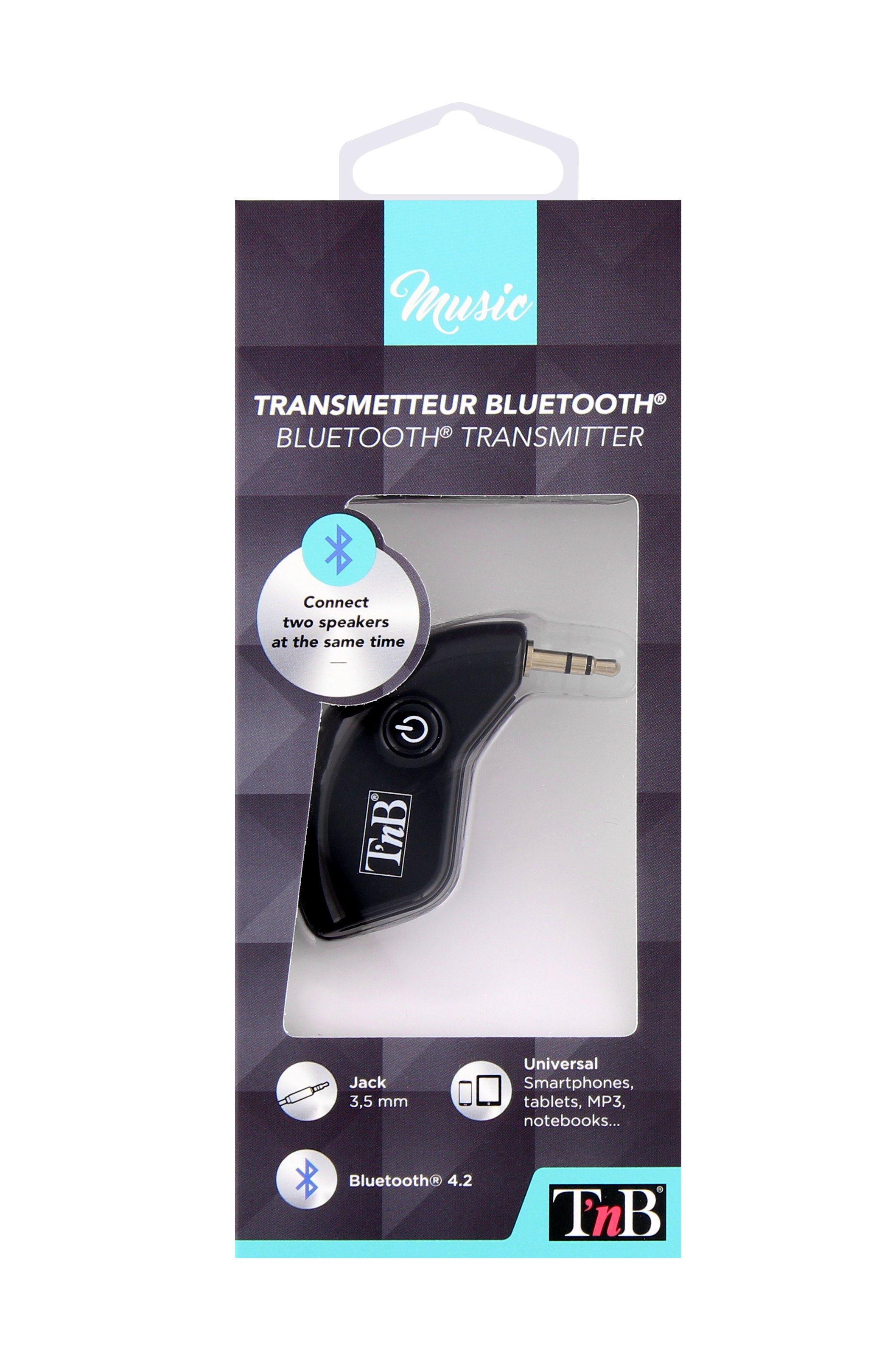 Transmetteur Bluetooth 4.1 jack 3,5mm7