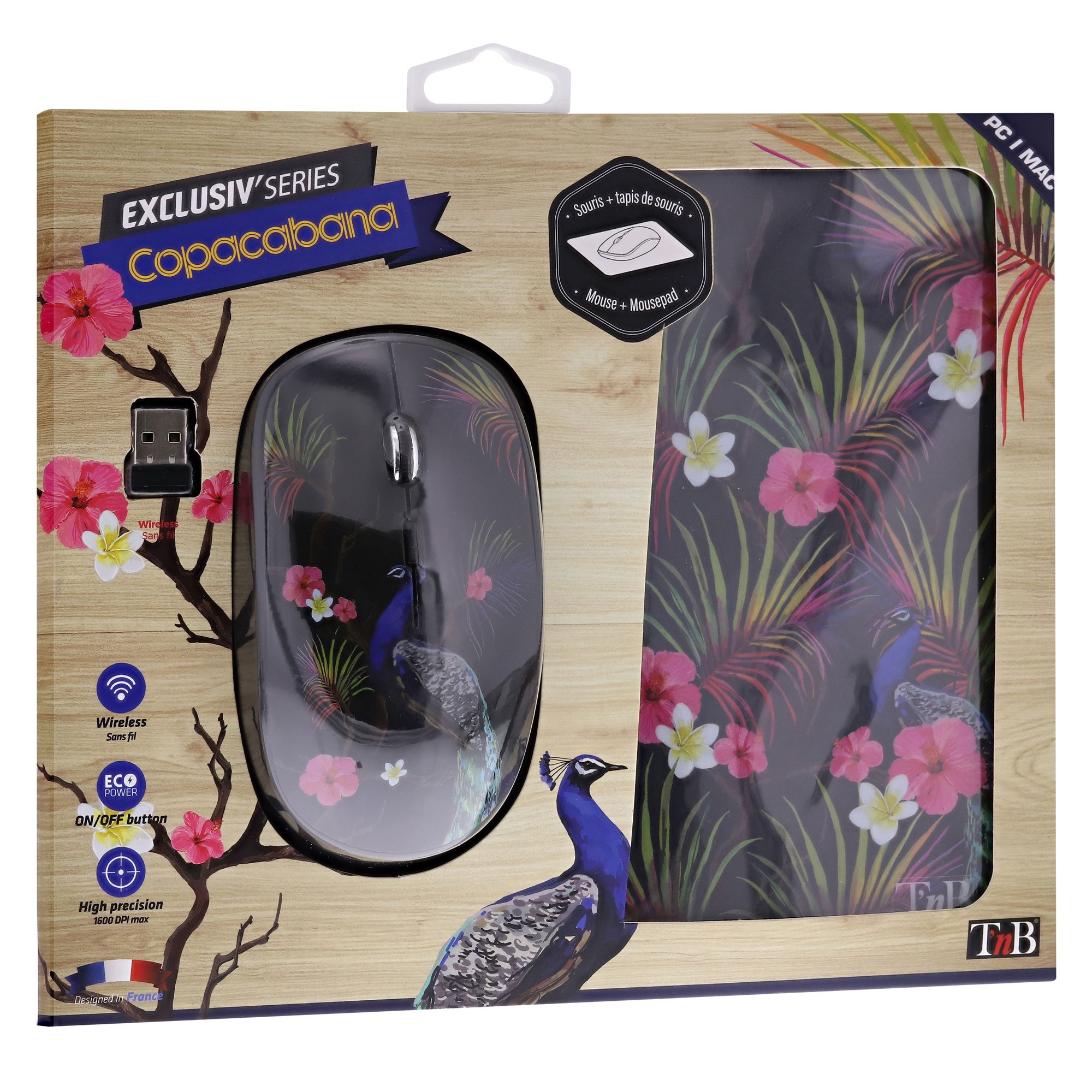 COPACABANA EXCLUSIV Mouse Pad and Wireless Mouse Bundle7