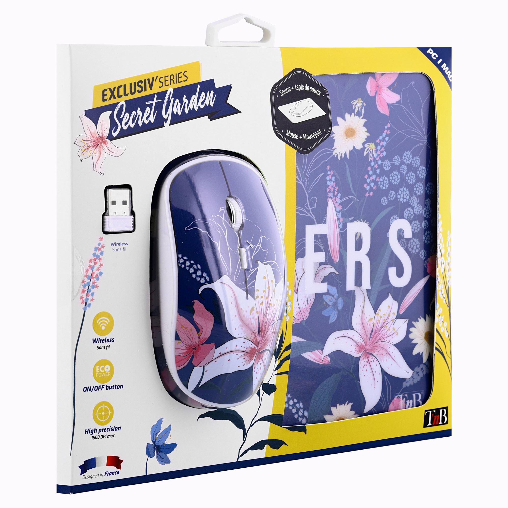 GARDEN EXCLUSIV Mouse Pad and Wireless Mouse Bundle5