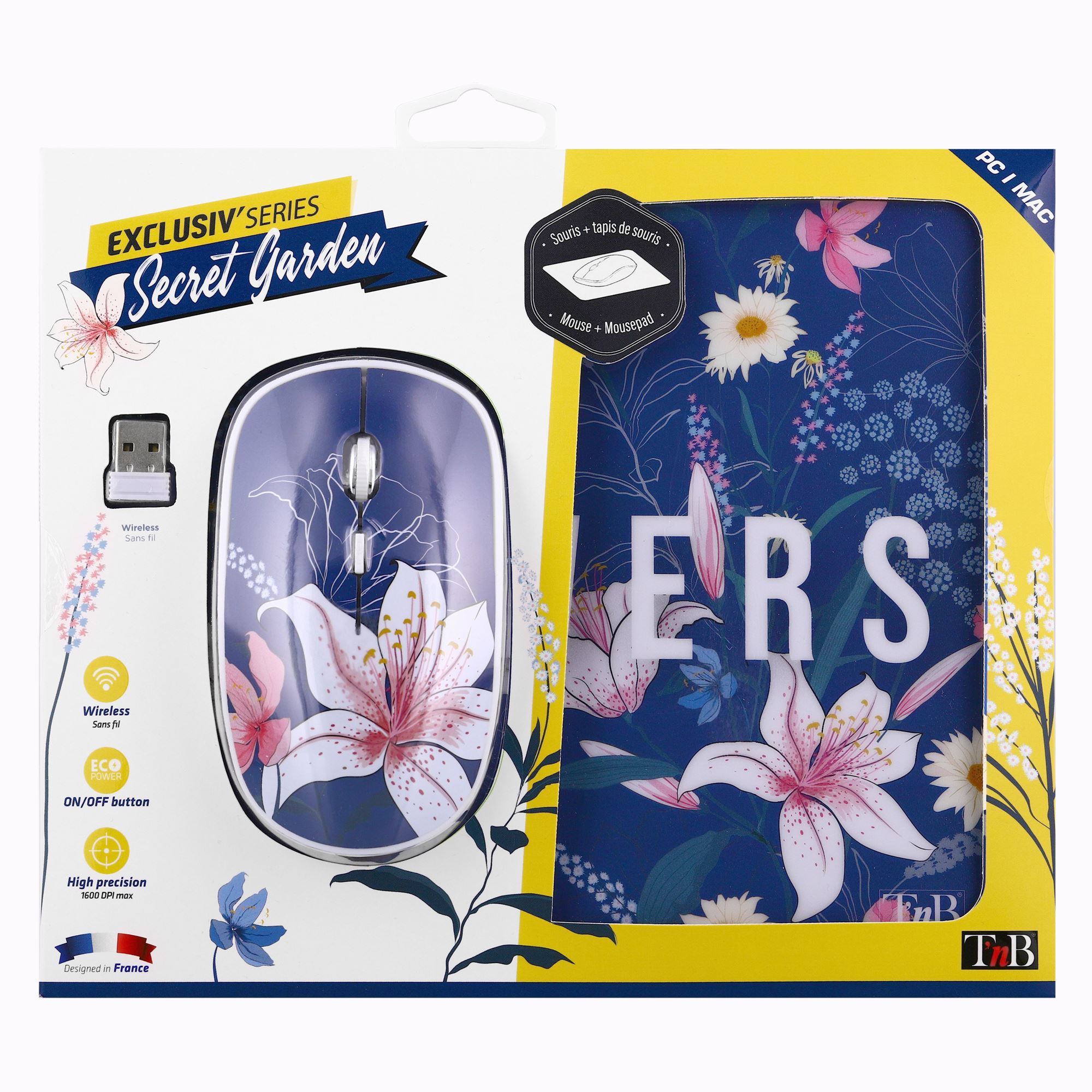 GARDEN EXCLUSIV Mouse Pad and Wireless Mouse Bundle6