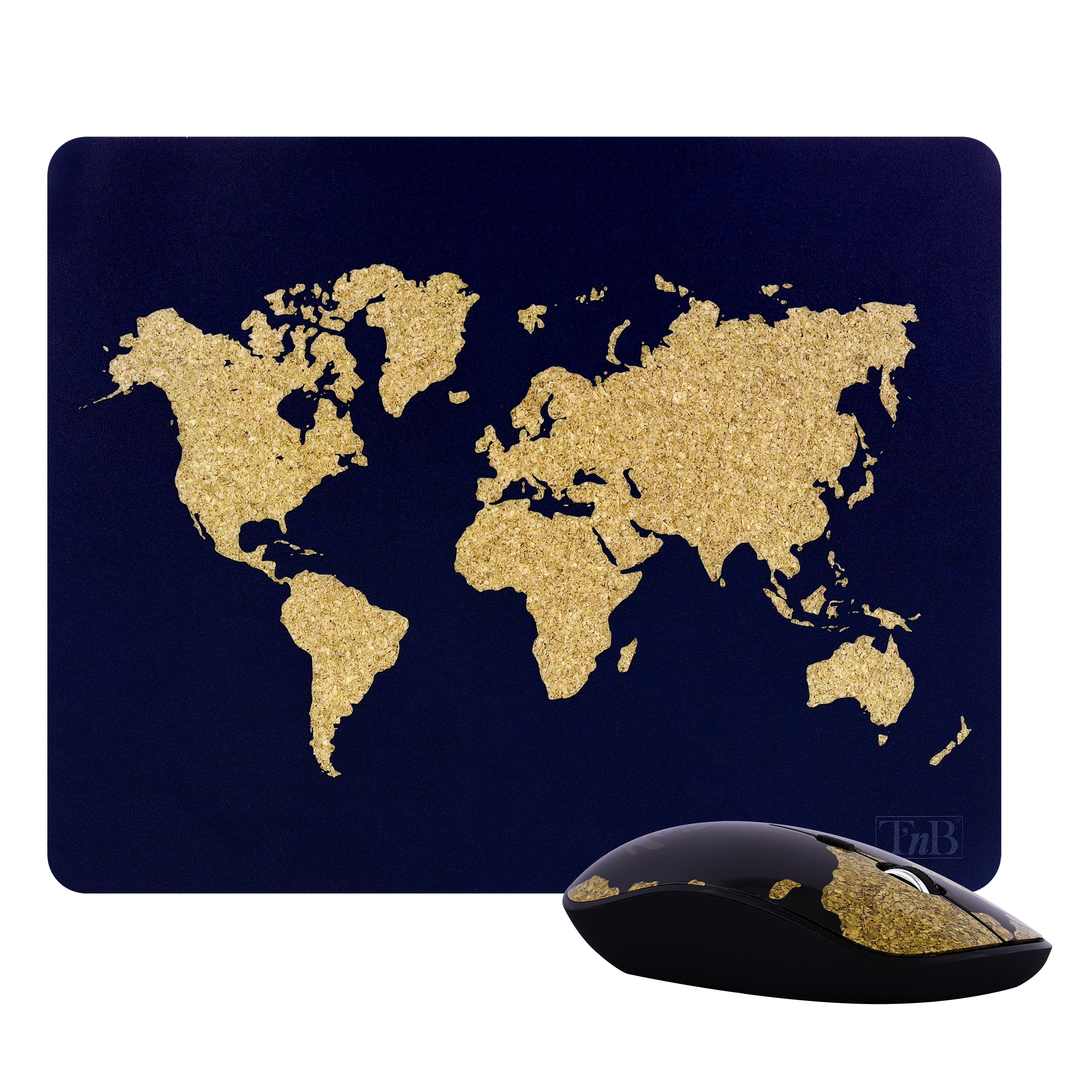 Bundle tapis de souris et souris sans fil TRAVEL EXCLUSIV1