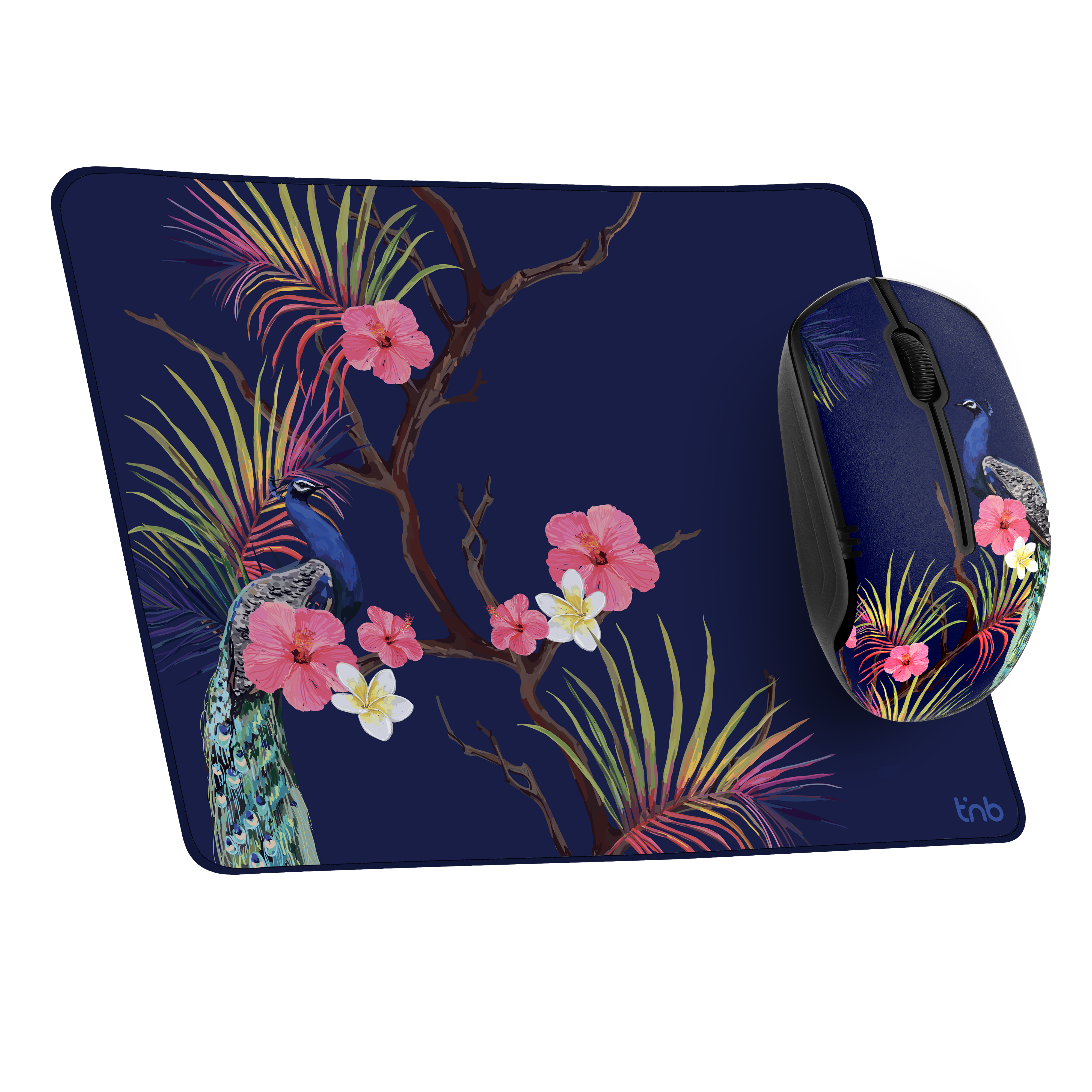 Pack tapis + souris design TROPIC - COLLECTION EXCLUSIV'1