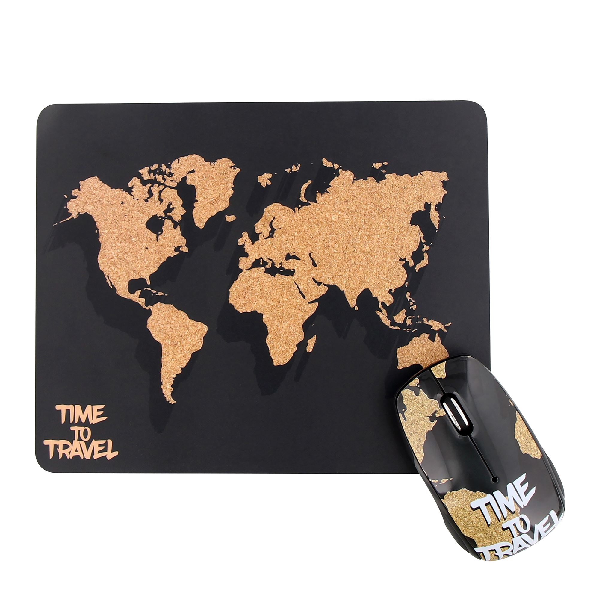 Alfombrilla + Ratón WORLD Design - COLECCIÓN EXCLUSIVA1
