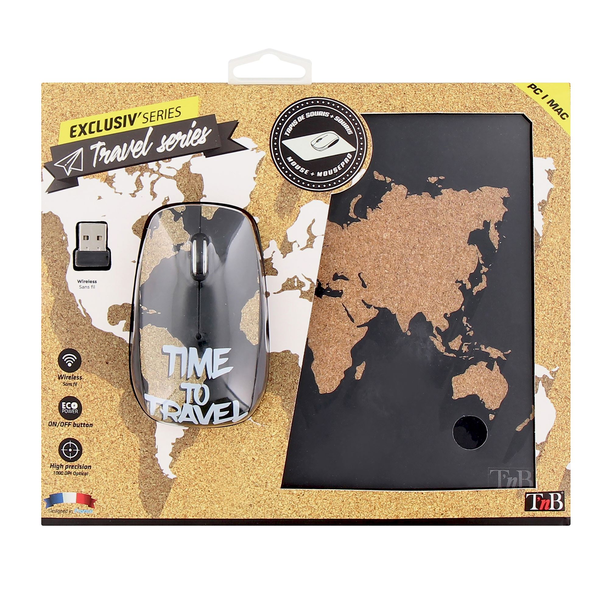 Alfombrilla + Ratón WORLD Design - COLECCIÓN EXCLUSIVA3