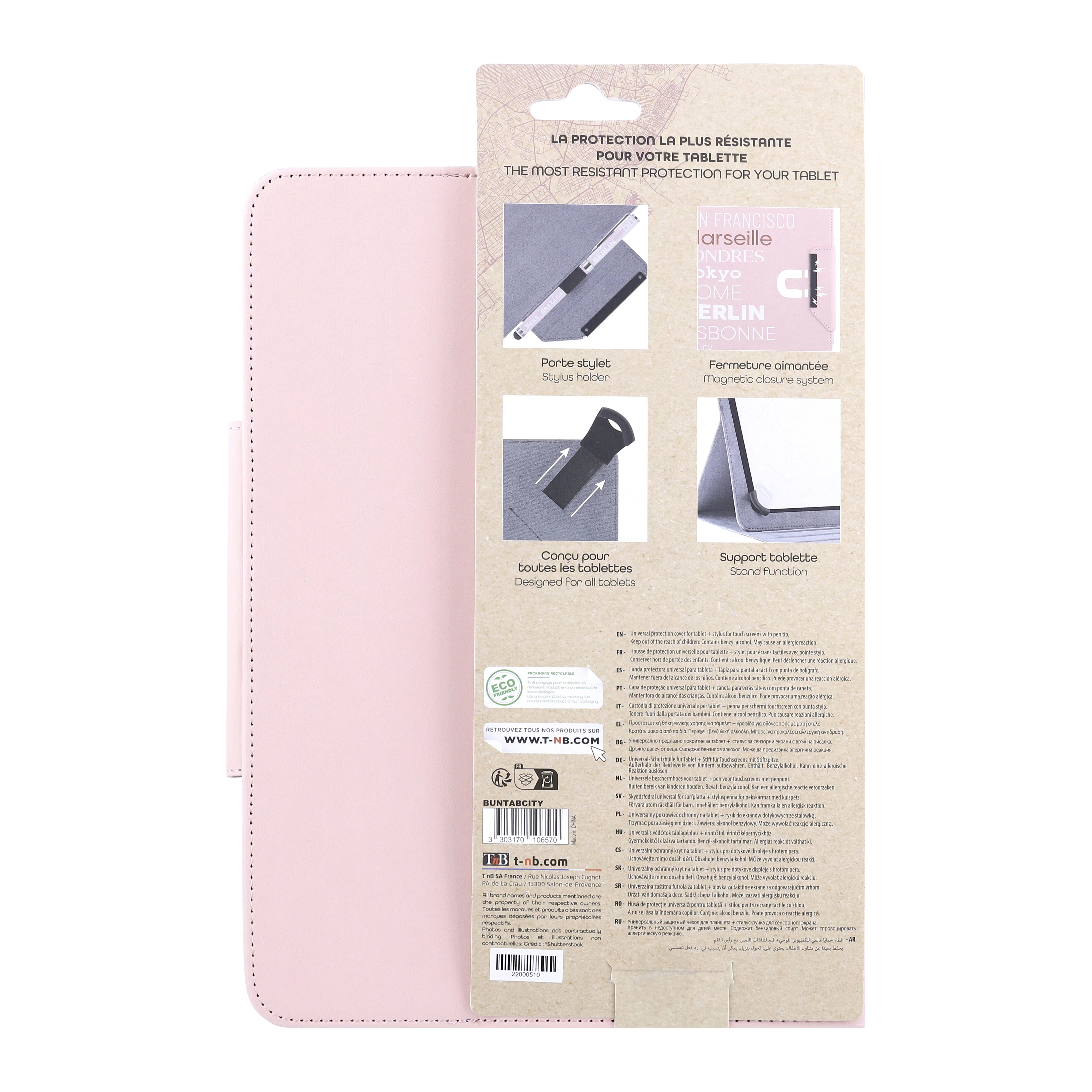 Universal folio case + stylus for 10