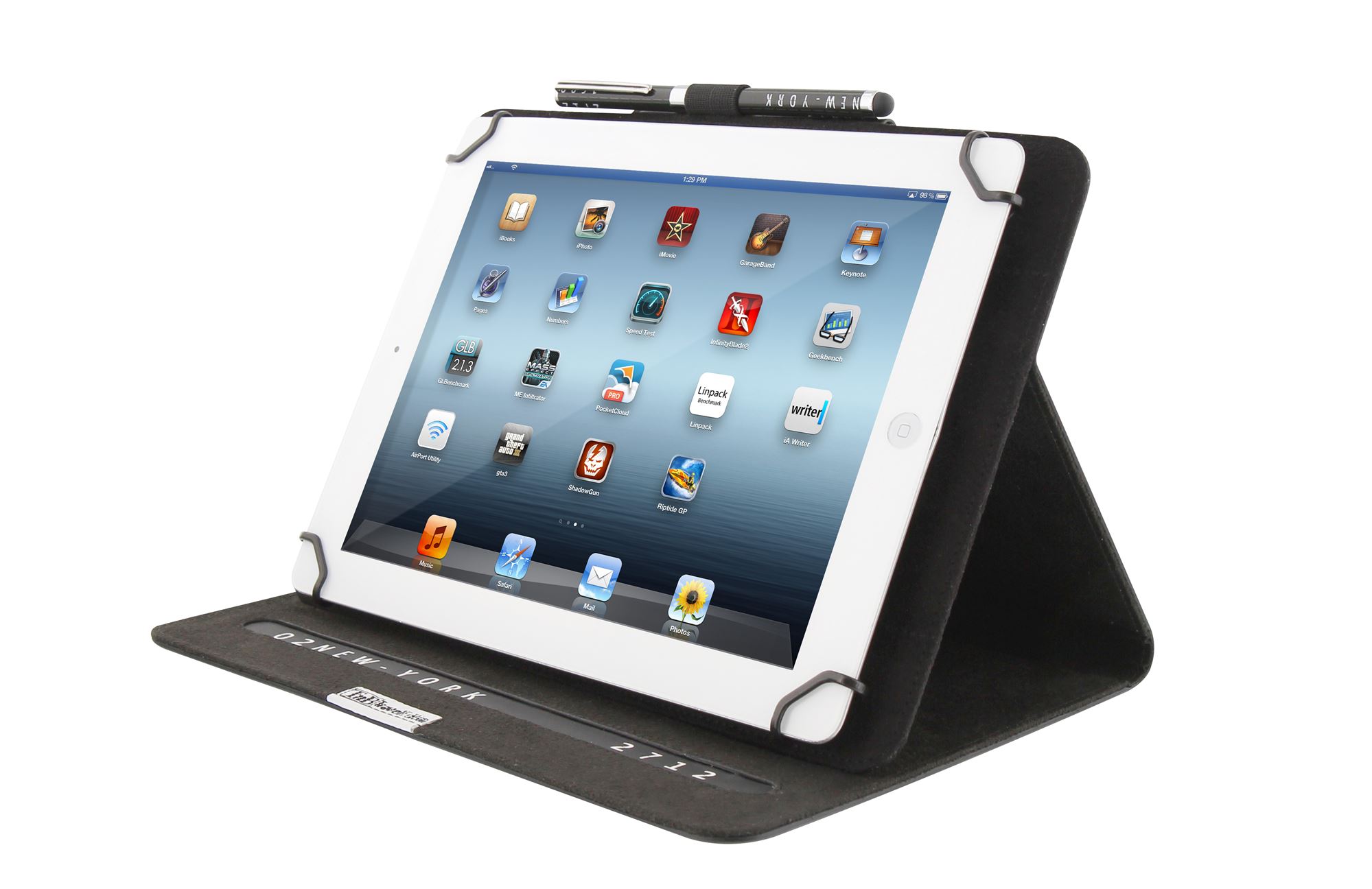 Etui folio universel + stylet pour tablette 10