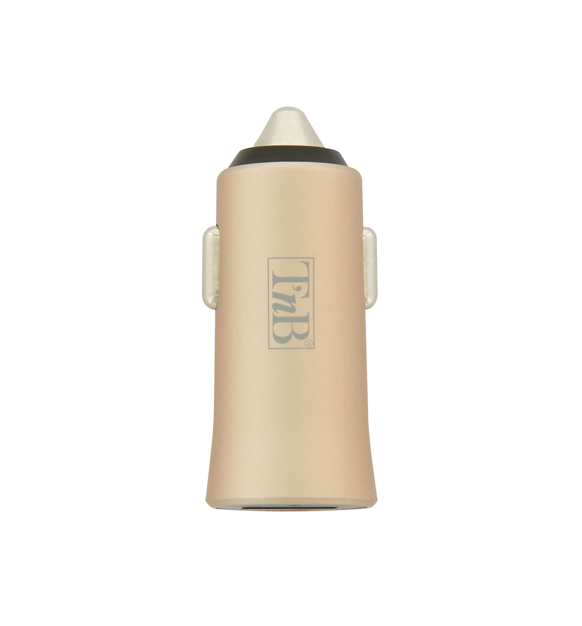 Chargeur allume-cigare 1XUSB-A 12W finition dorée2