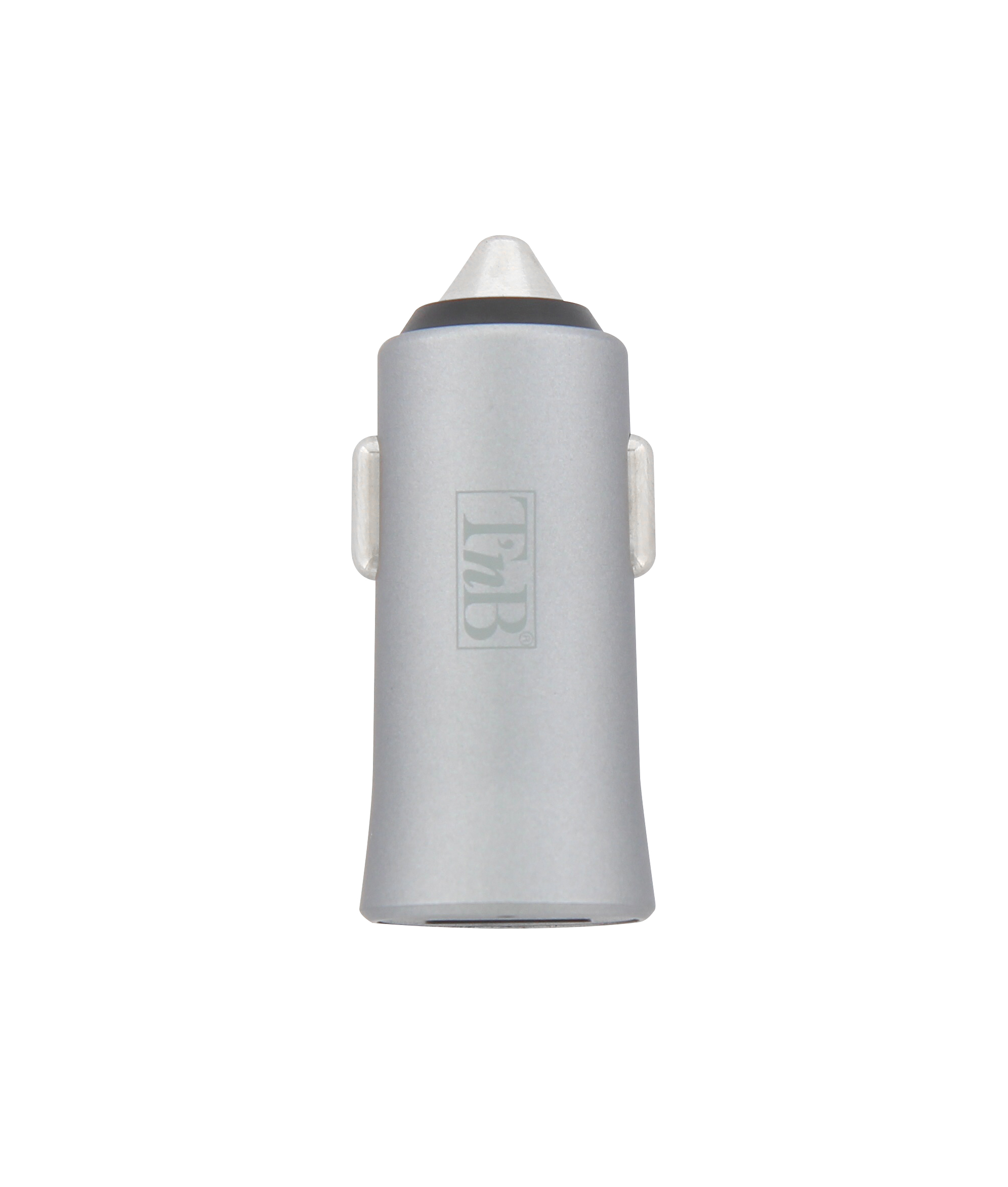 1XUSB-A 12W cigarette lighter charger silver finish2