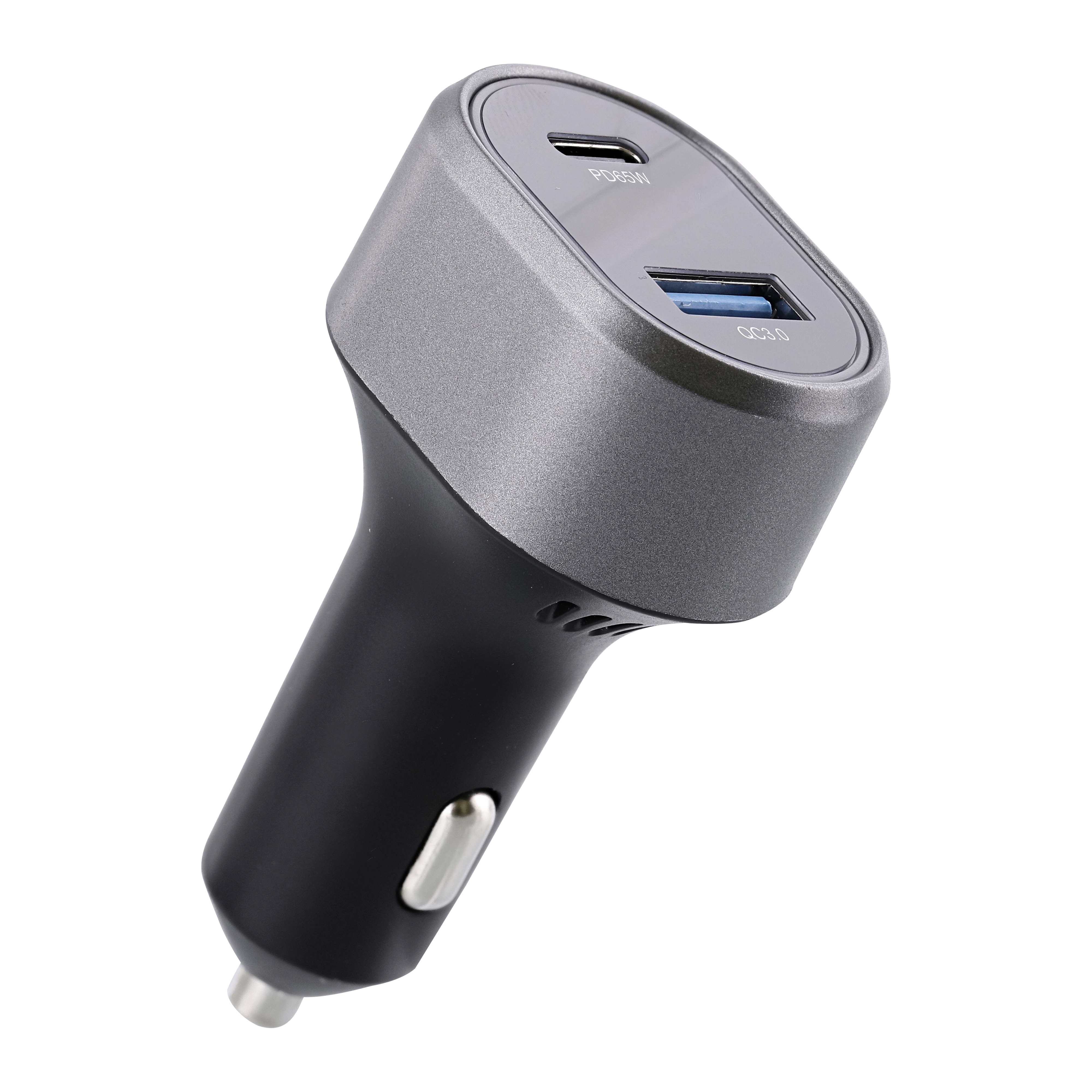 1XUSB and 1XUSB-C QC and PD 83W Car Charger5