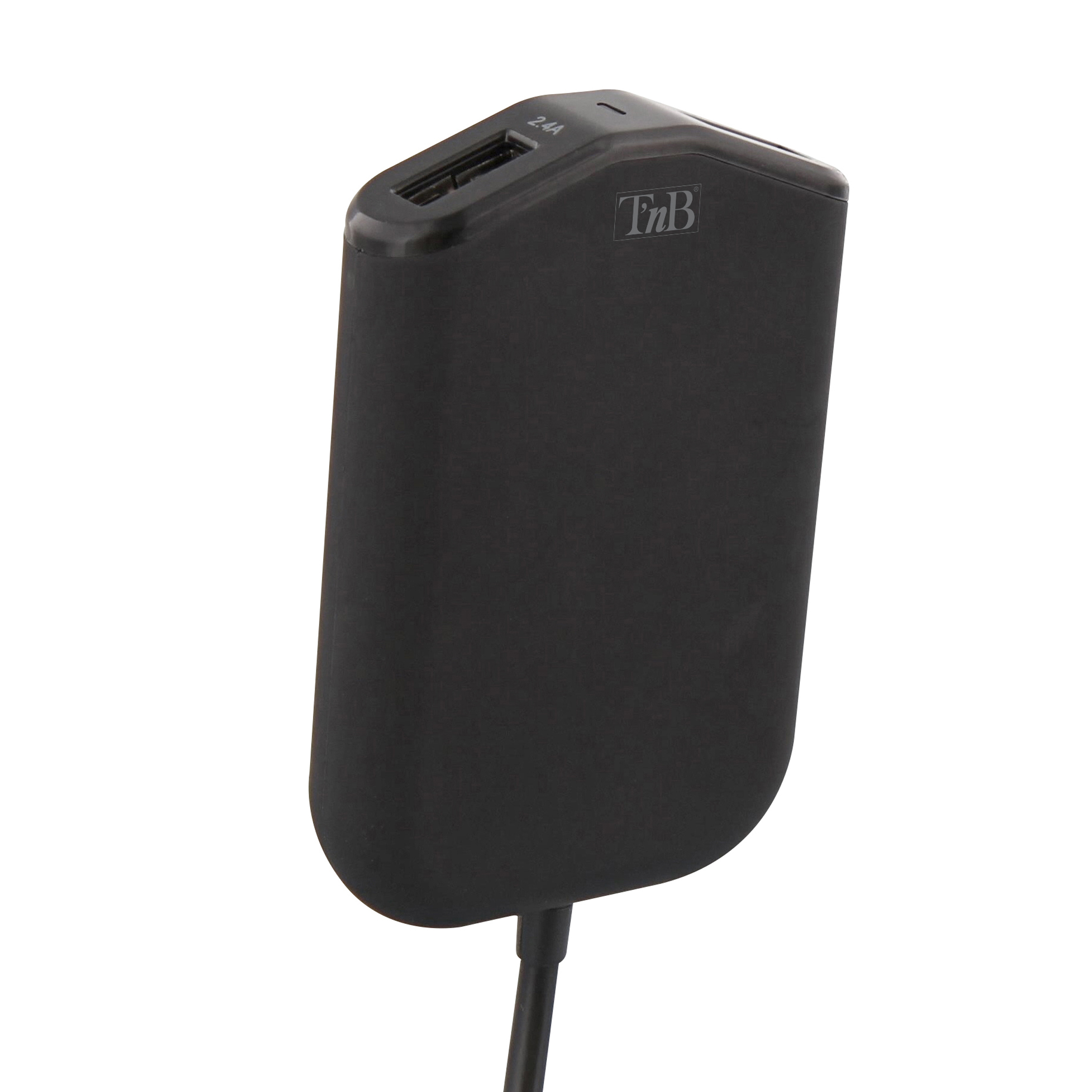 4XUSB-A 48W car charger including two remote ports6