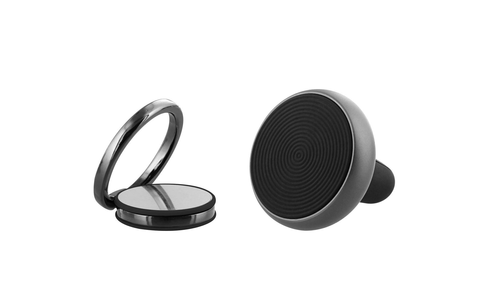 Support aimanté pour grille d'aération avec bague rotative3
