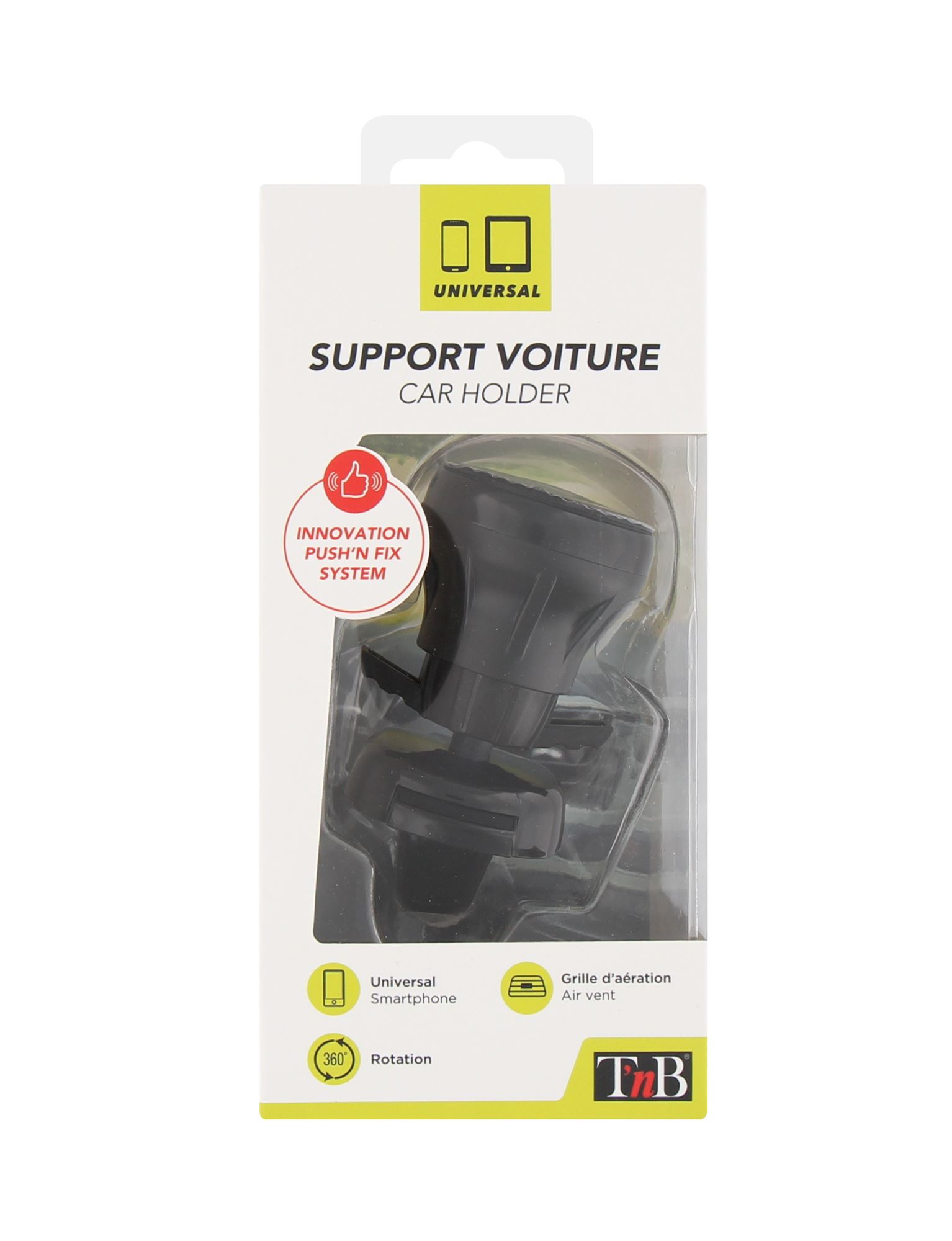 Soporte de empuje para rejilla de ventilación6