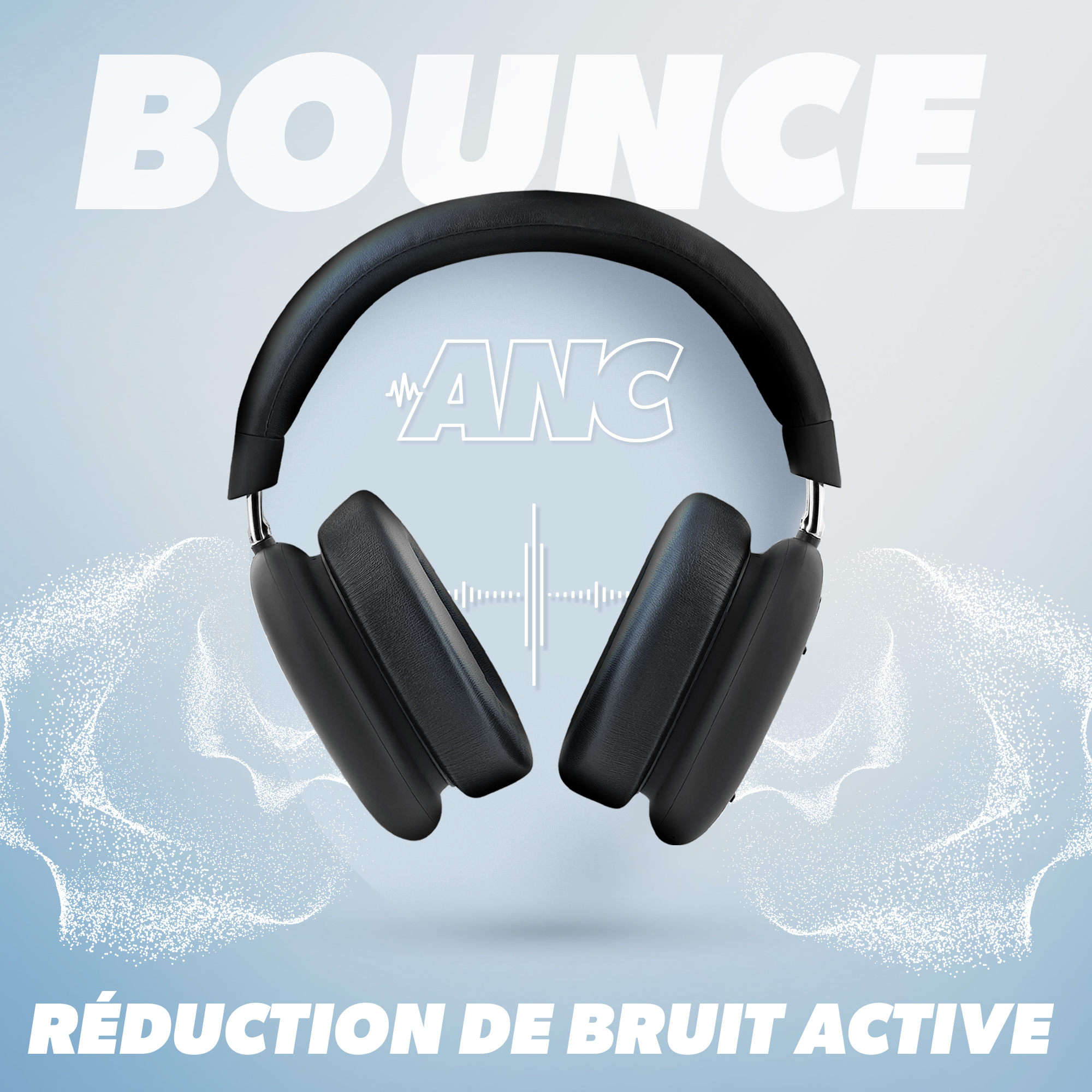 BOUNCE Active Noise Cancelling Bluetooth Headphones3
