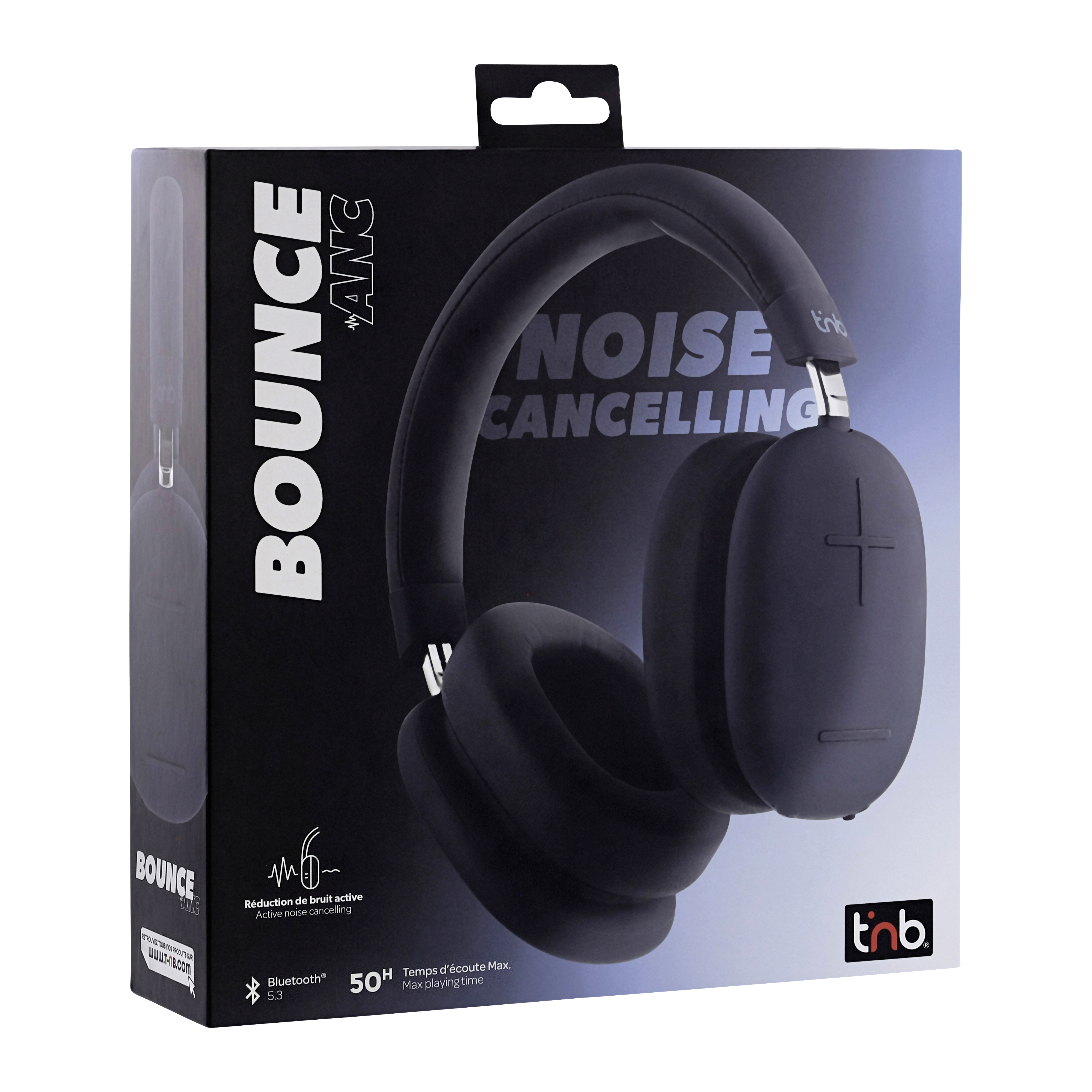 Auriculares Bluetooth con cancelación activa de ruido BOUNCE5