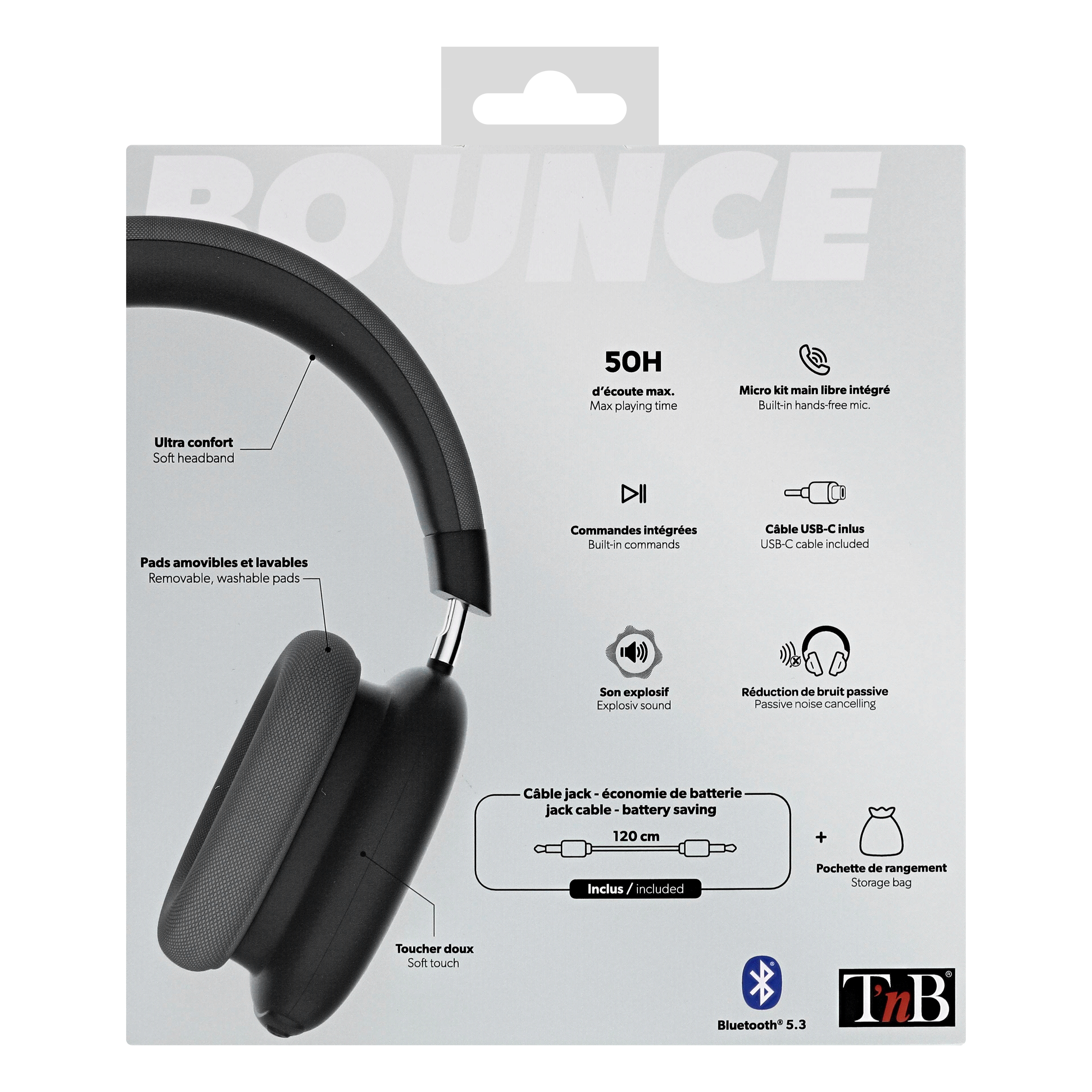 Casque Bluetooth BOUNCE6