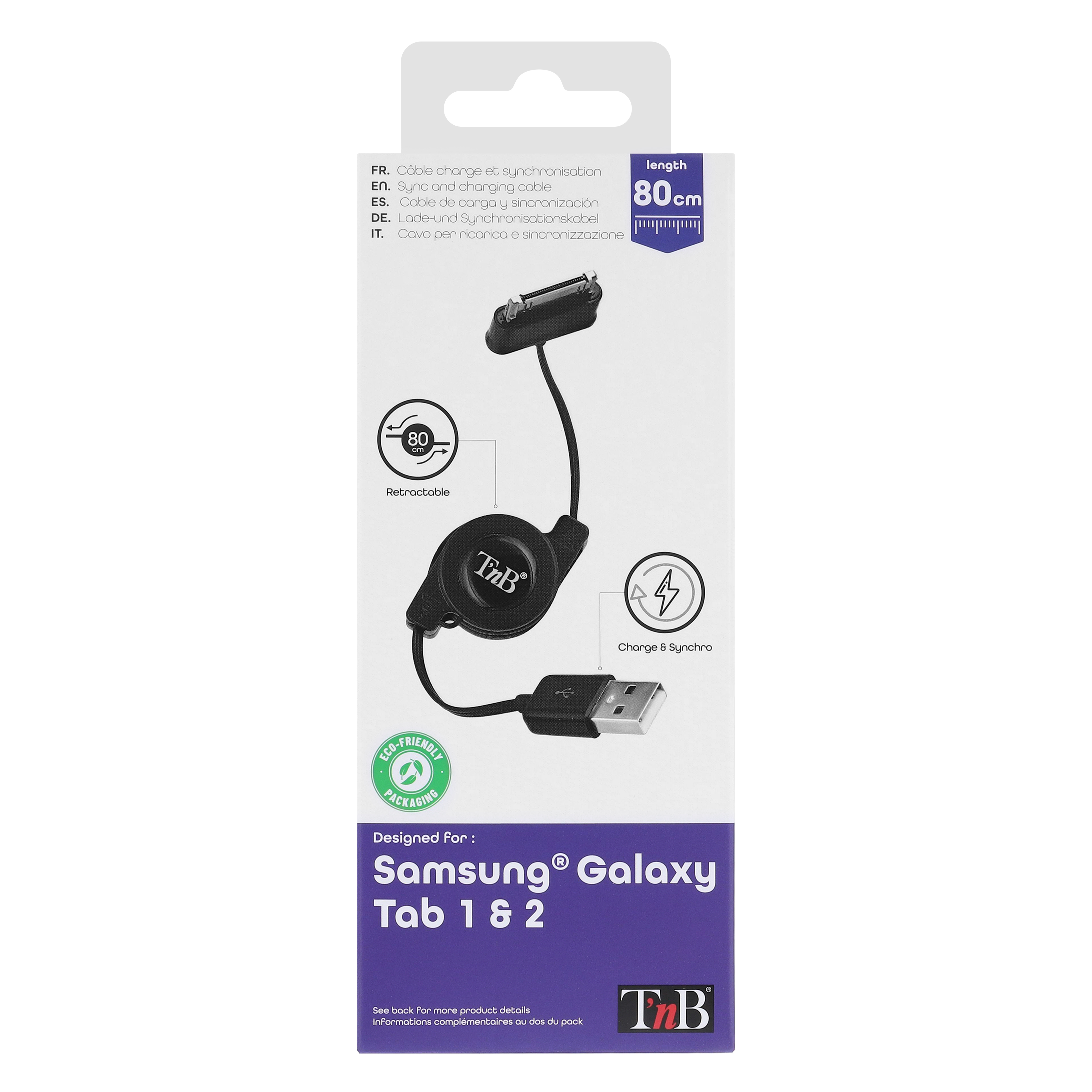 Cable for Samsung Galaxy TAB retractable5