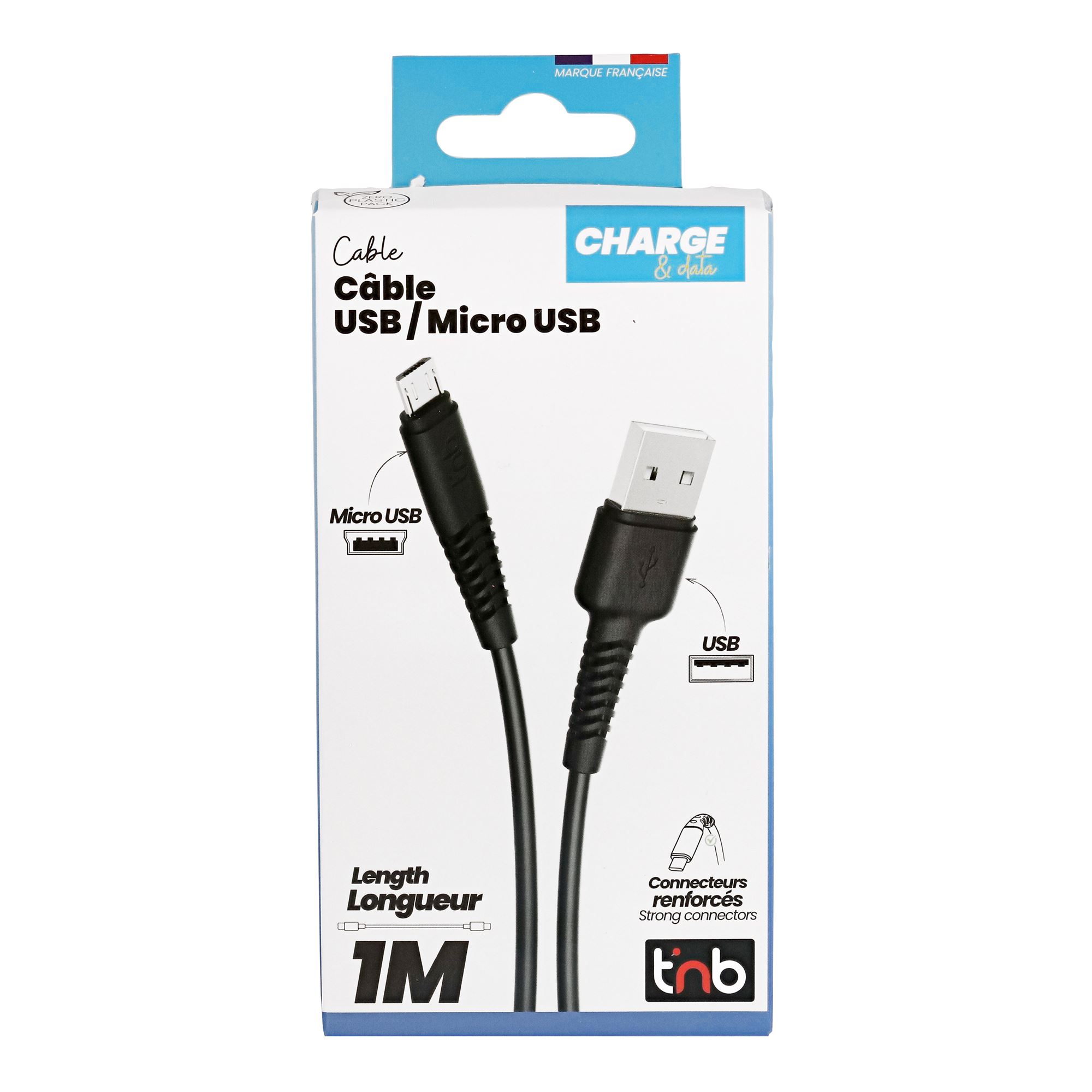 Micro USB cable with reinforced connectors3