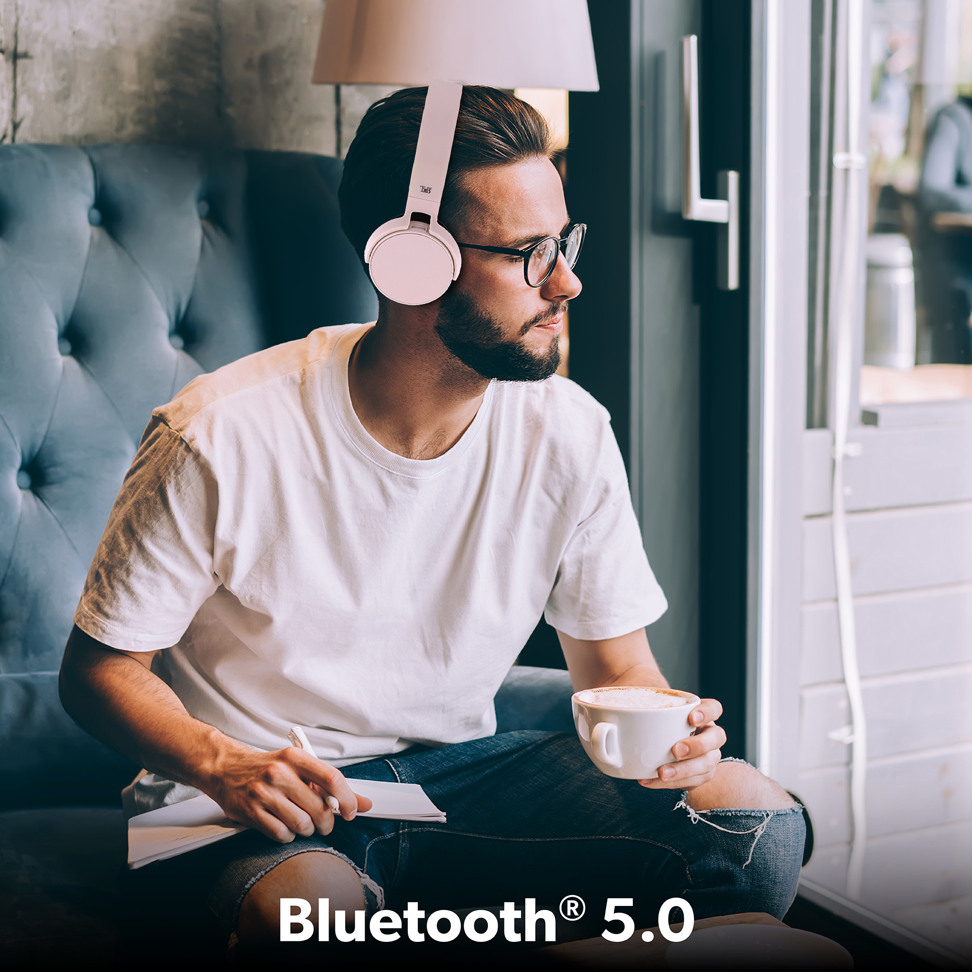 Casque Bluetooth SINGLE 2 Rose3