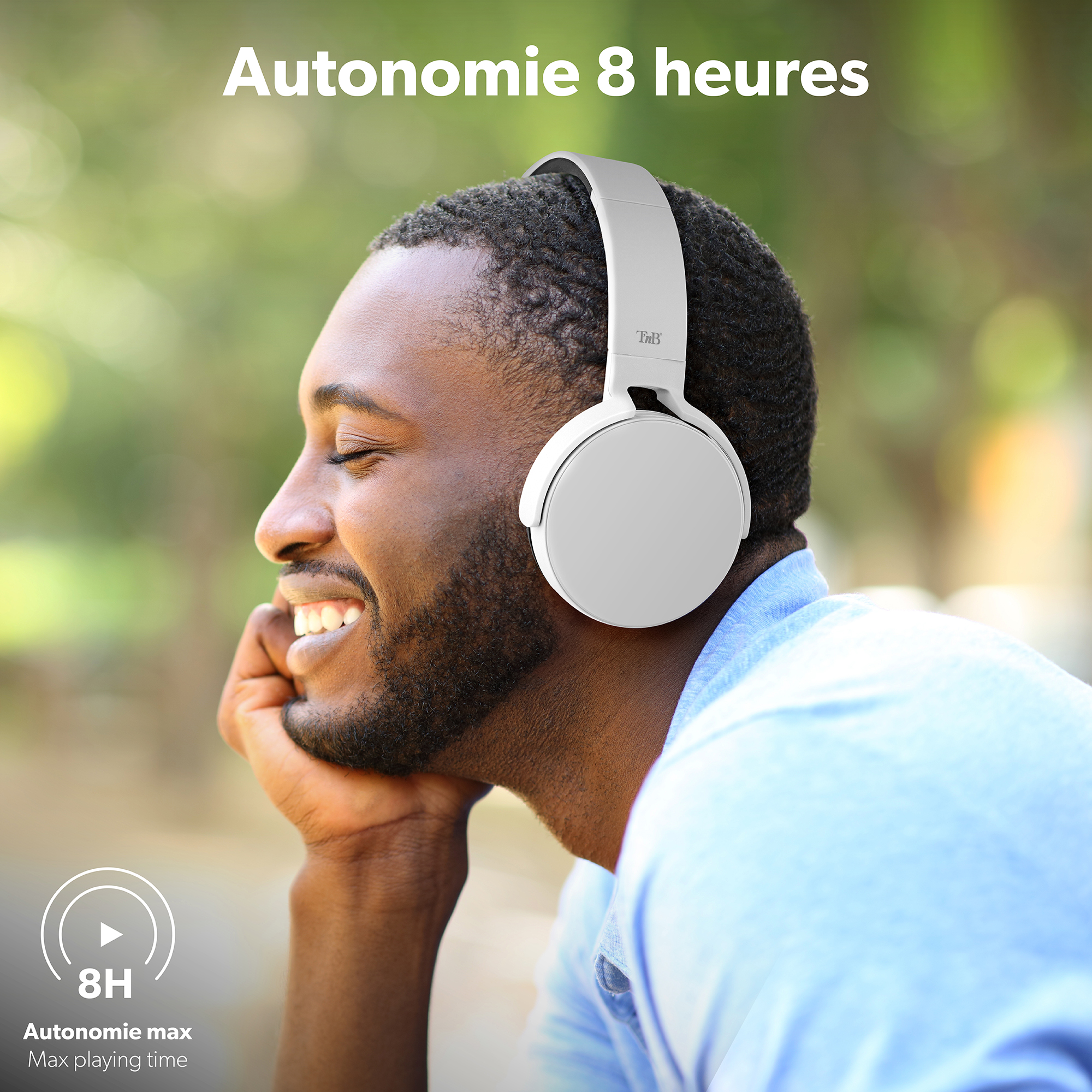 Casque Bluetooth SINGLE 2 Gris4