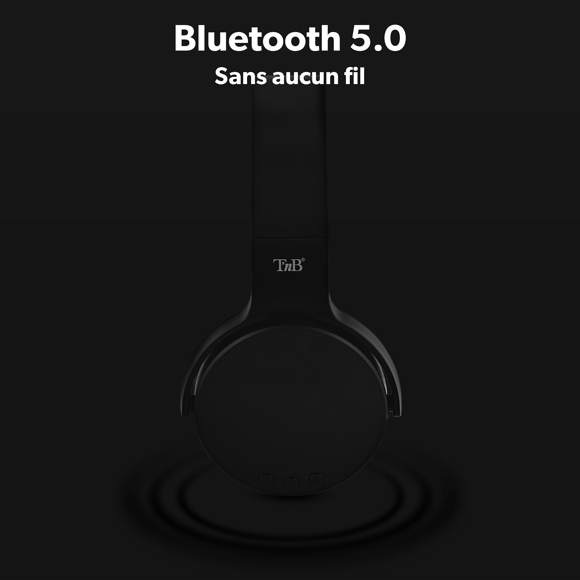 Casque Bluetooth SINGLE Noir3