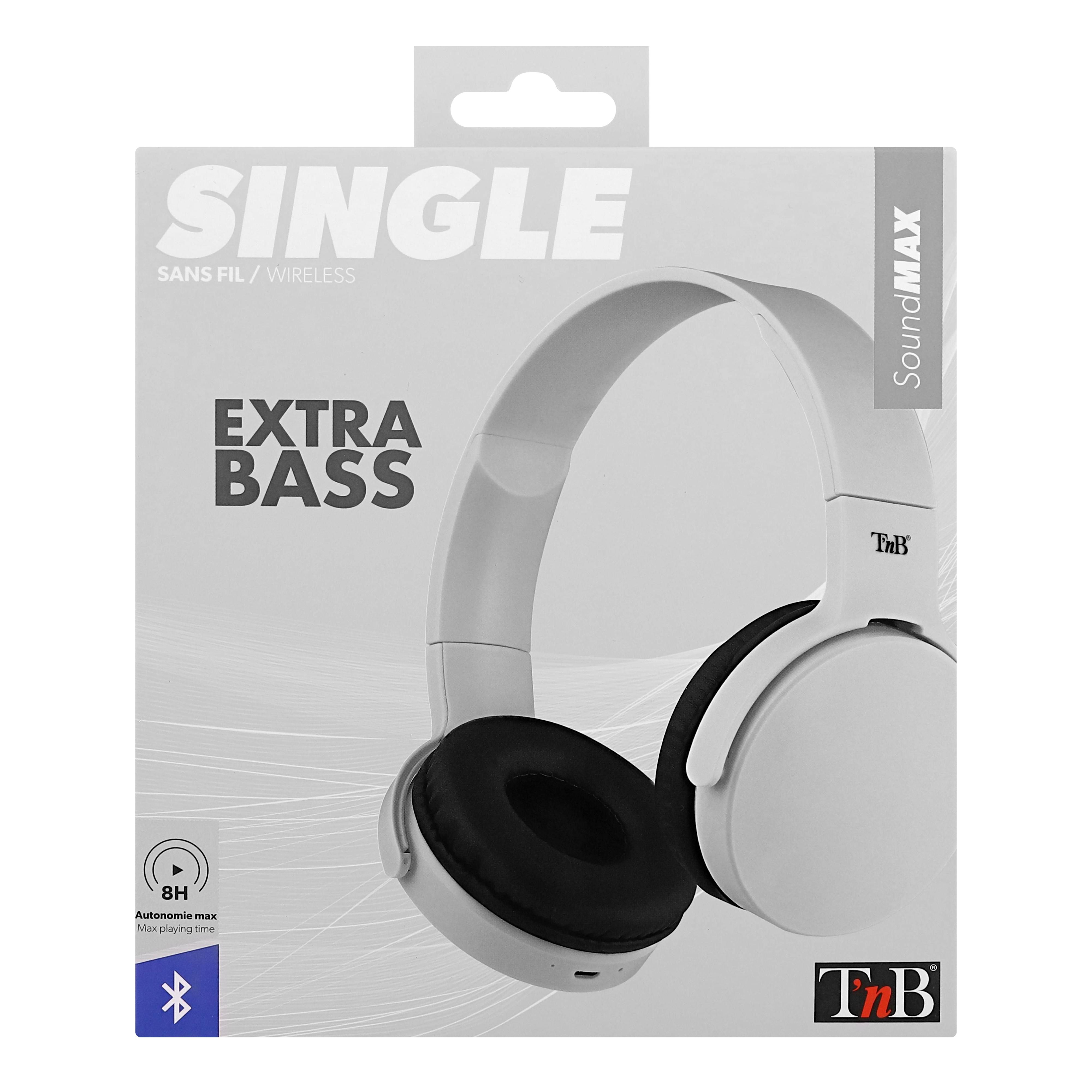 Casque Bluetooth SINGLE Silver7