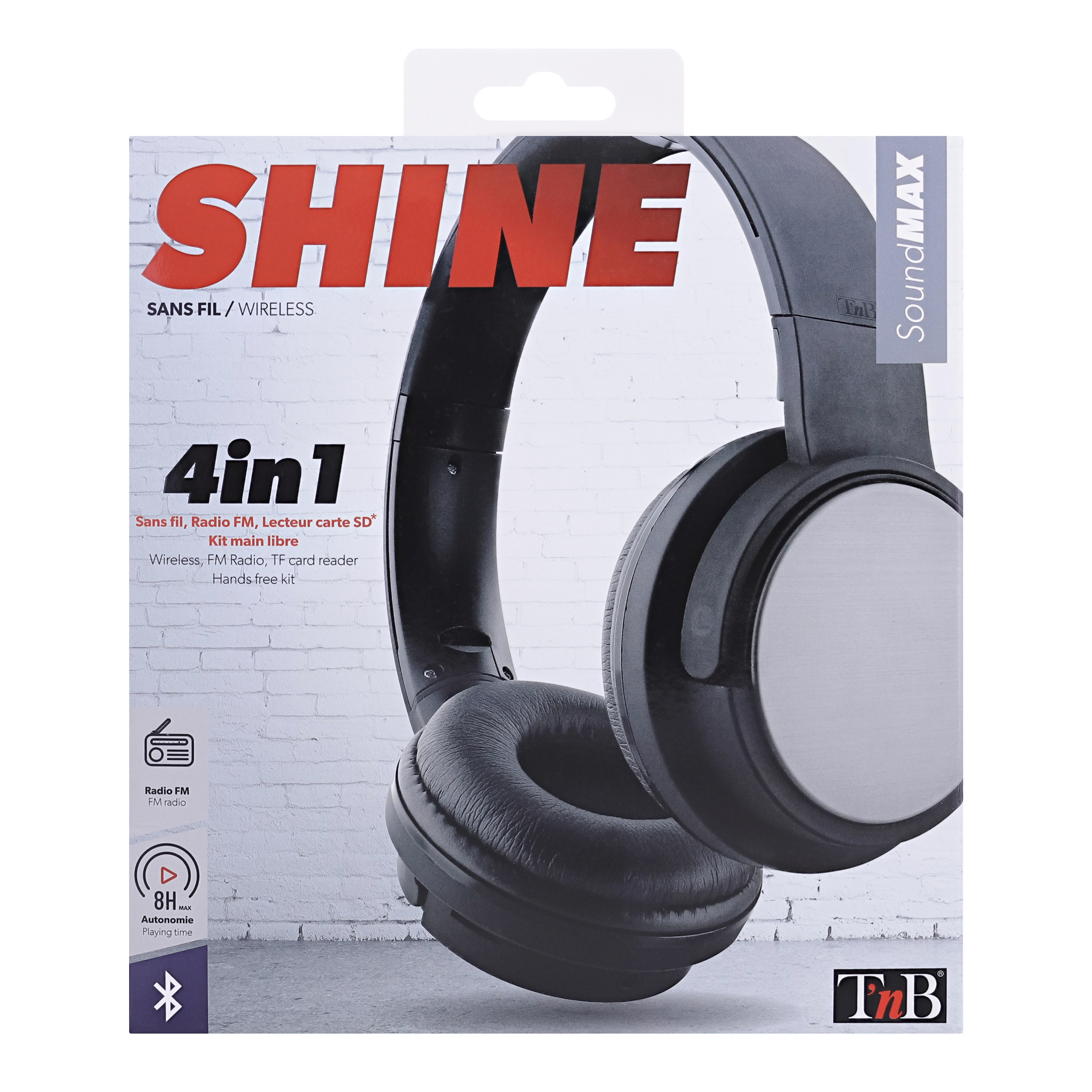 SHINE Bluetooth headset black4