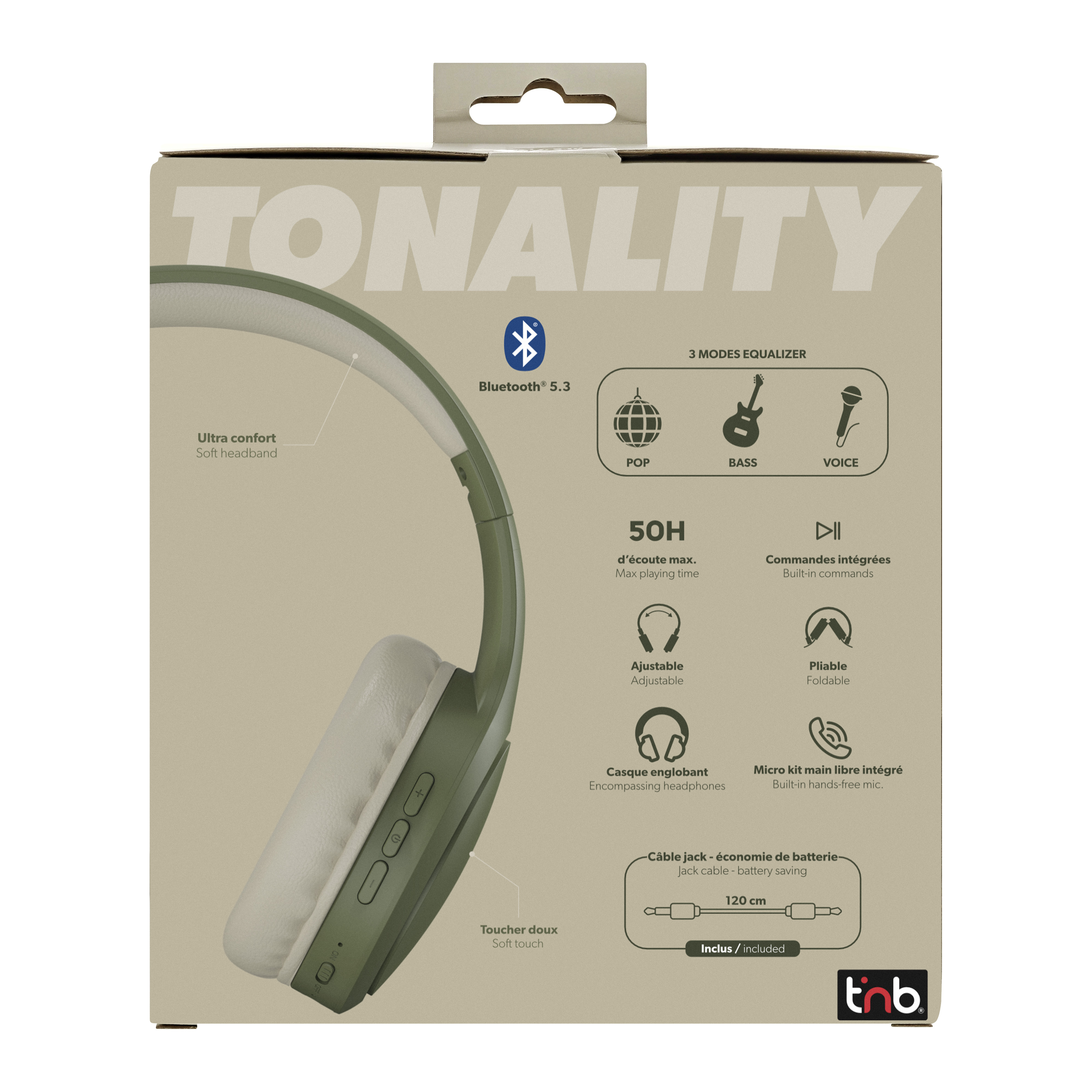 TONALITY over-ear Bluetooth headphones6