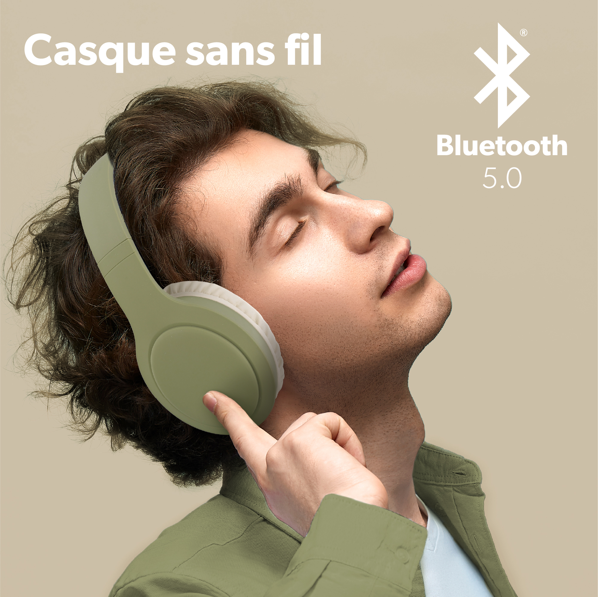 Auriculares Bluetooth supraaurales TONALITY3