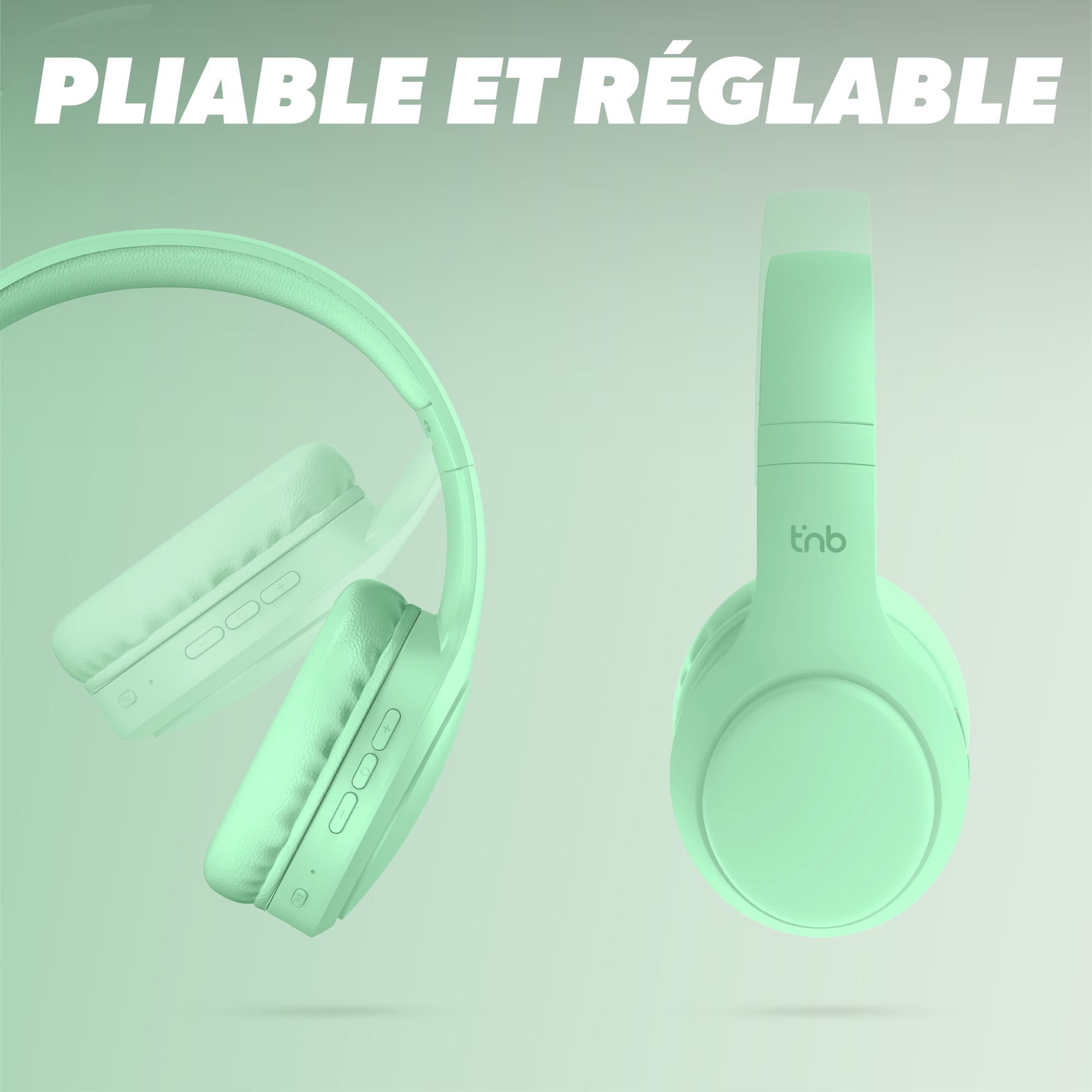 Casque Bluetooth à réduction de bruit active TONALITY6