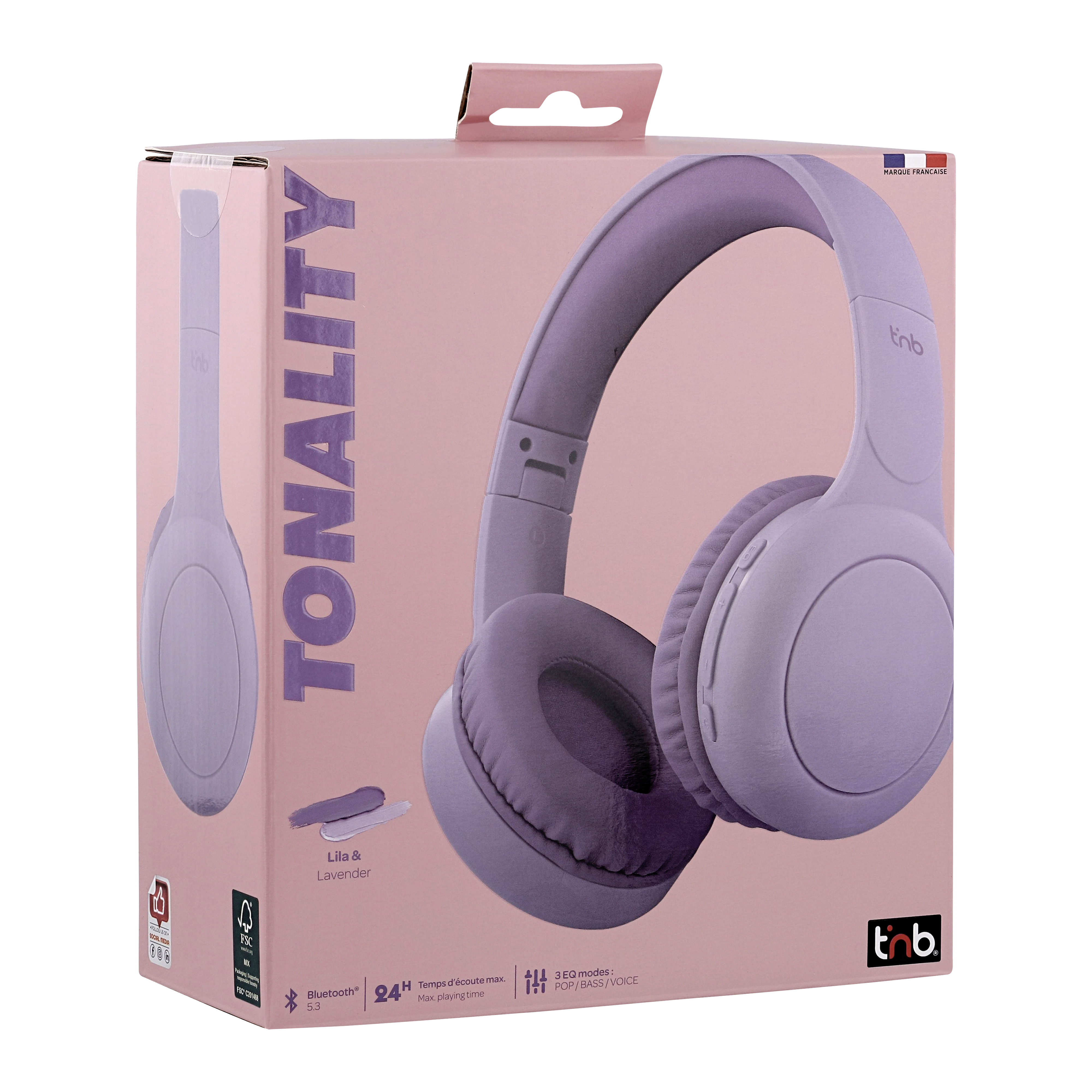 Auriculares Bluetooth supraaurales TONALITY4