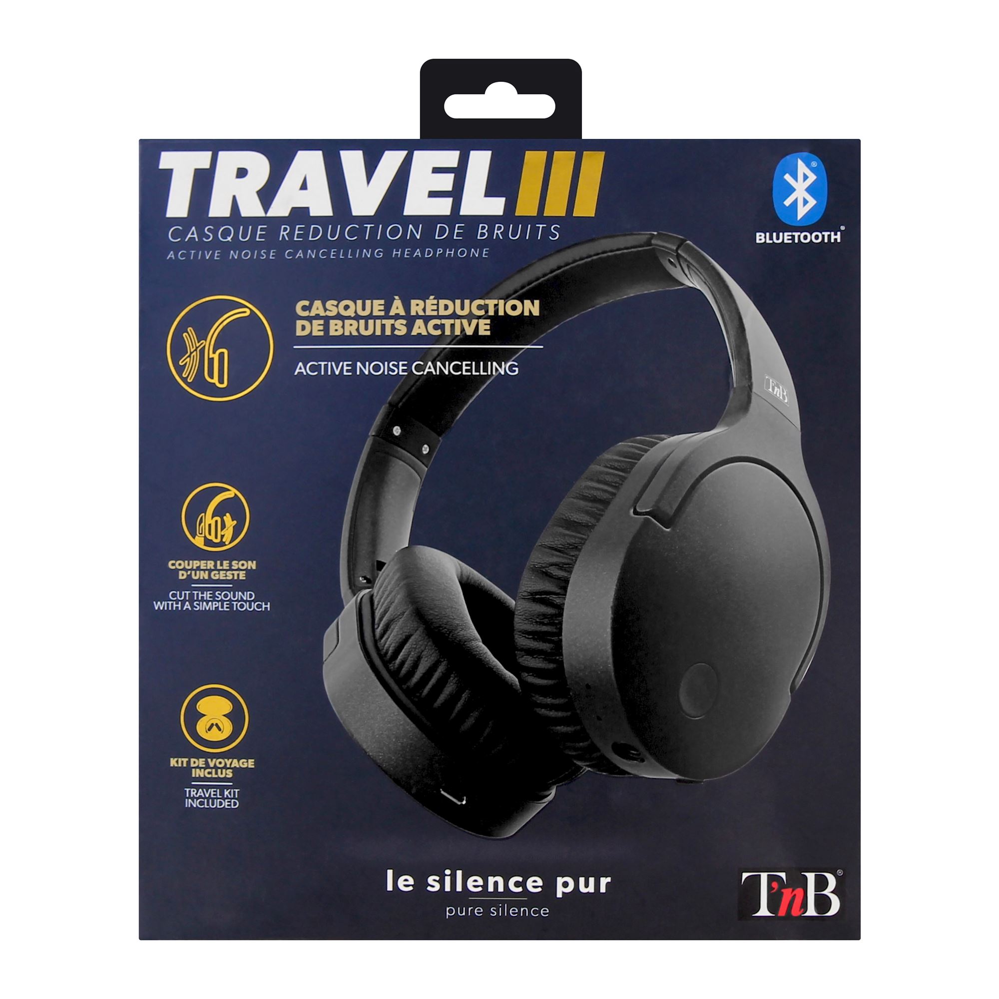 Casque Bluetooth TRAVEL à réduction de bruit active4