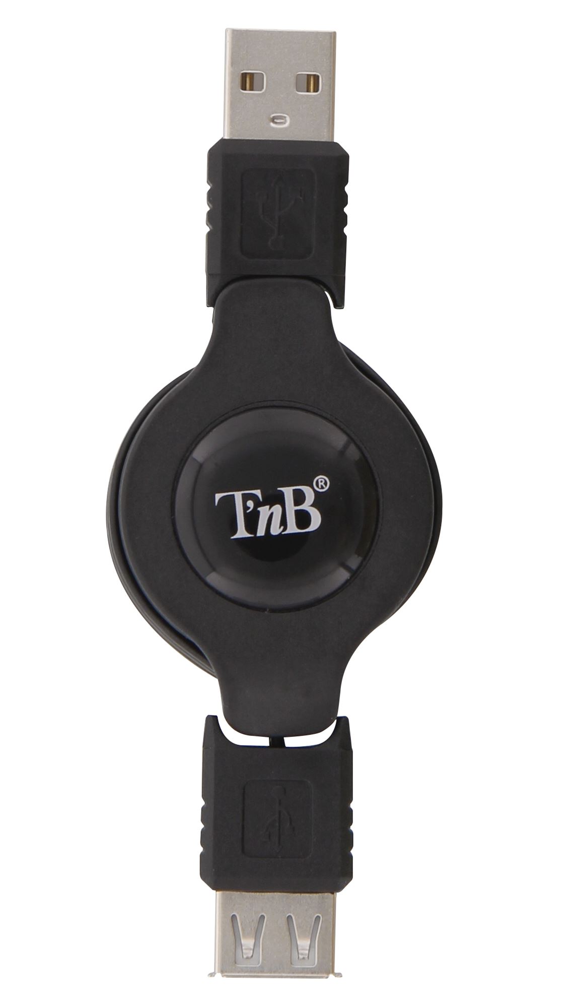 Cable retráctil USB-A macho/USB-A hembra2