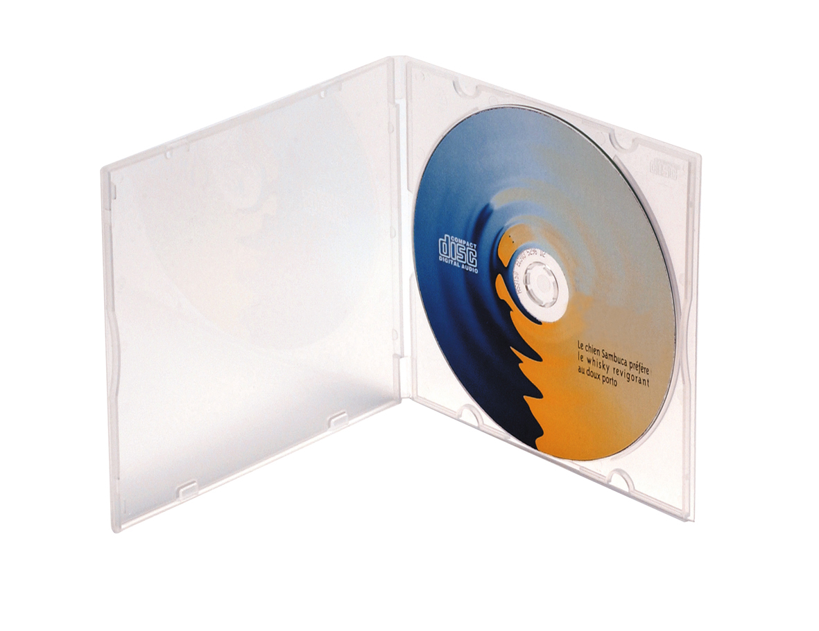 Boîtiers pour CD x5 SLIM1