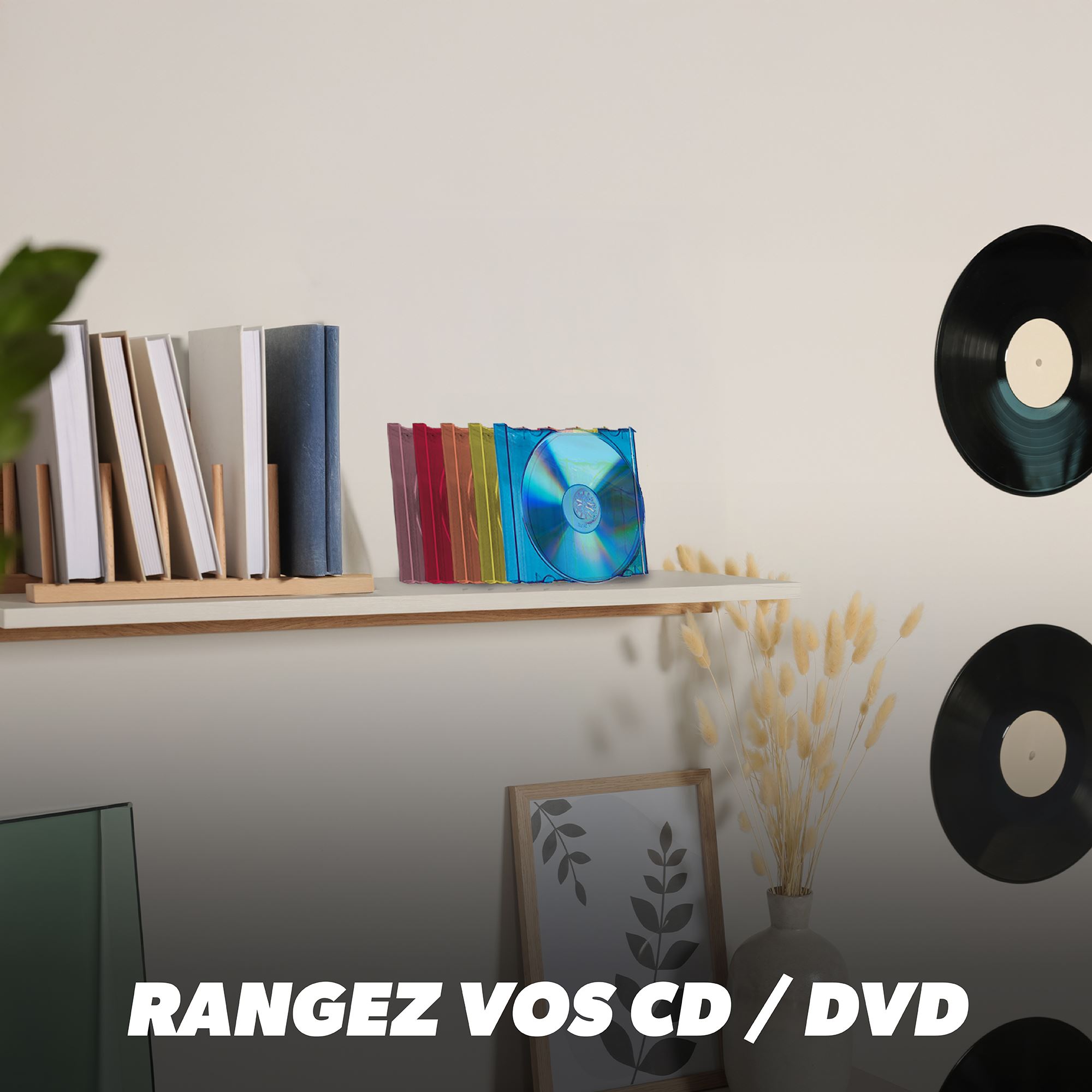 Boîtiers pour CD x 25 SLIM COLOR3