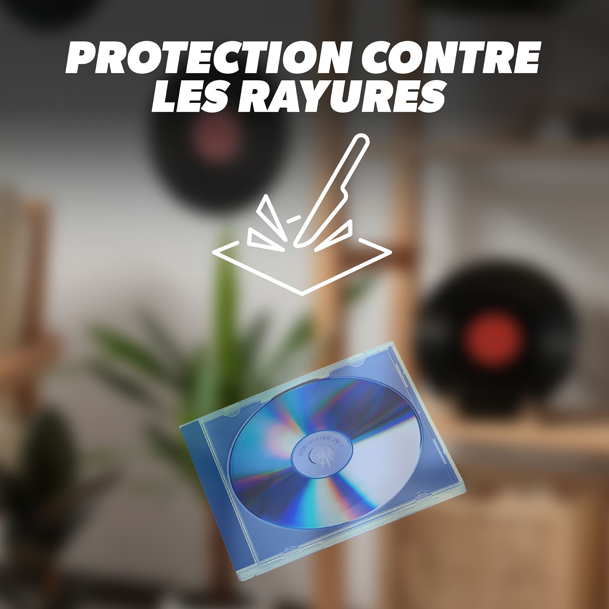 Boîtiers pour CD x 25 SLIM COLOR6