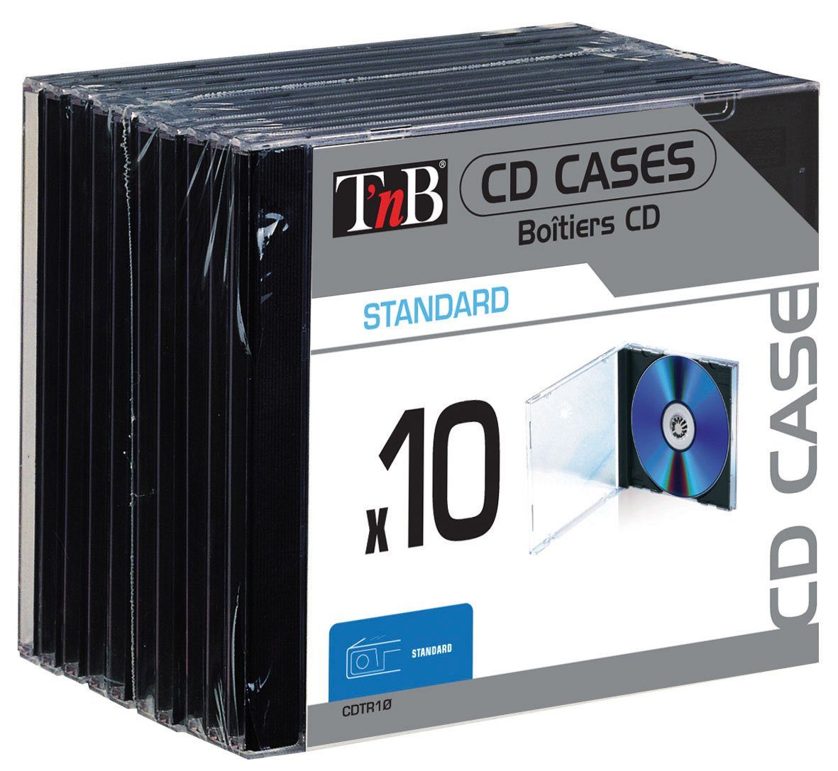 CD cases x10 STANDARD4