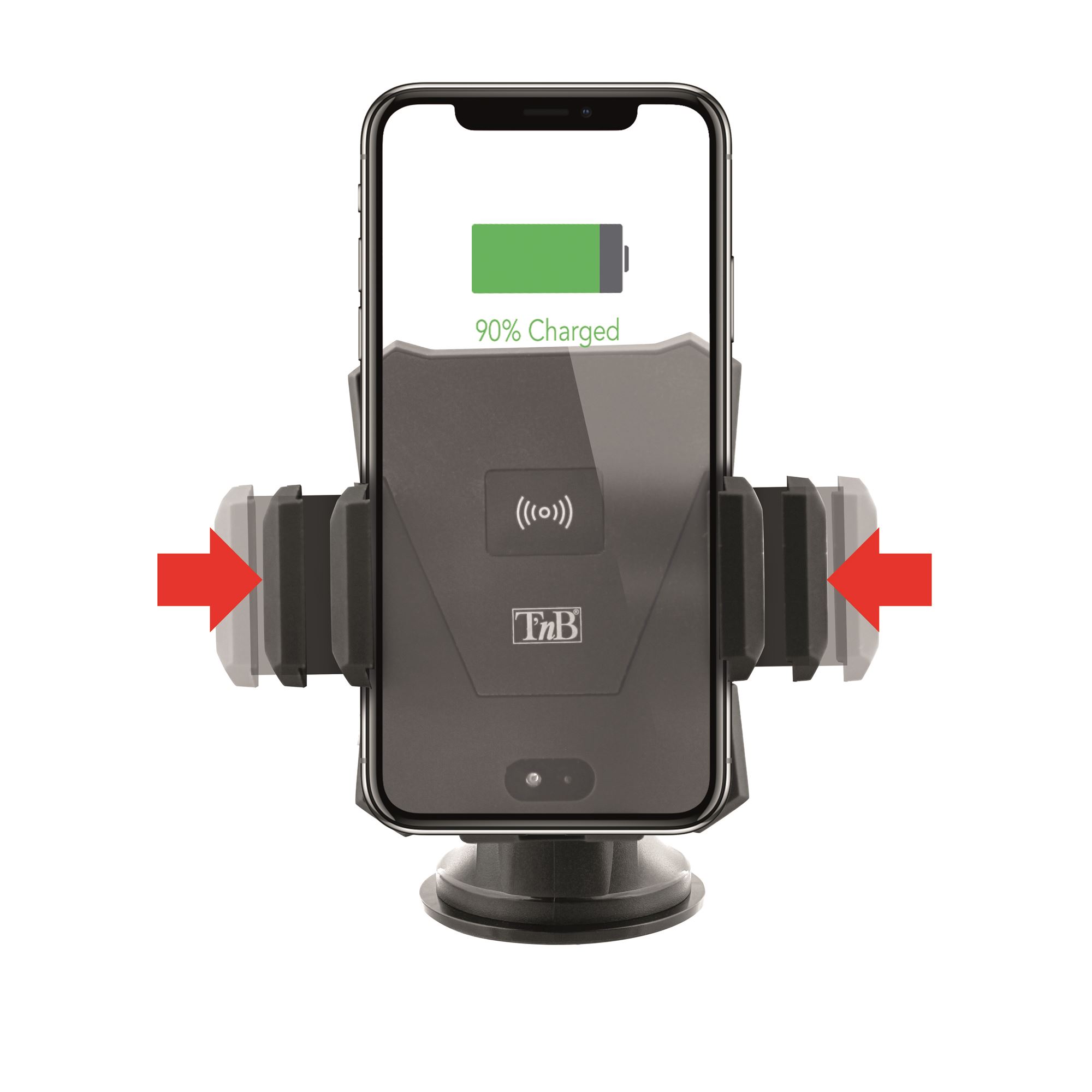 10W induction charging support premium suction cup jaw2