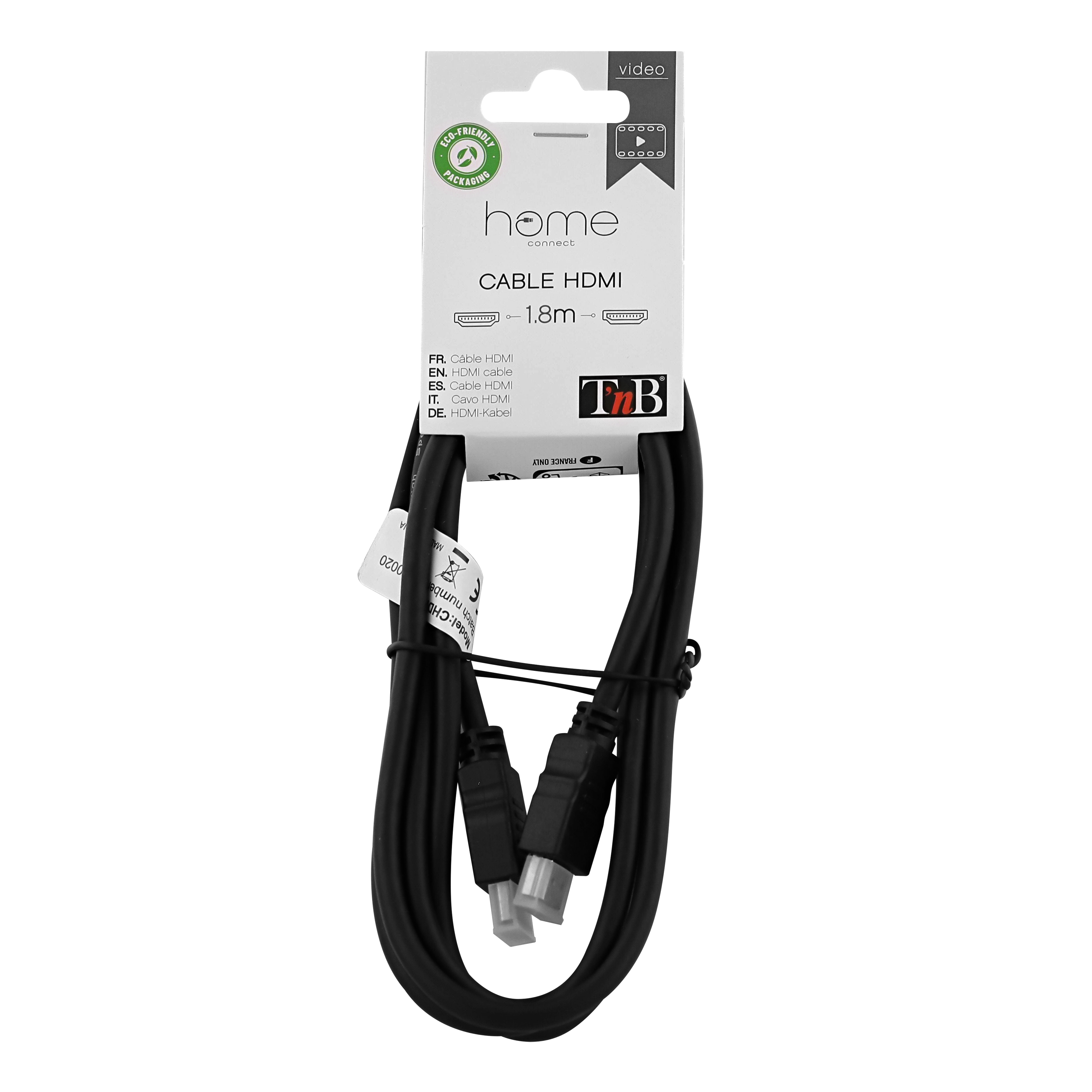 Cable HDMI macho / HDMI macho 1,8m2