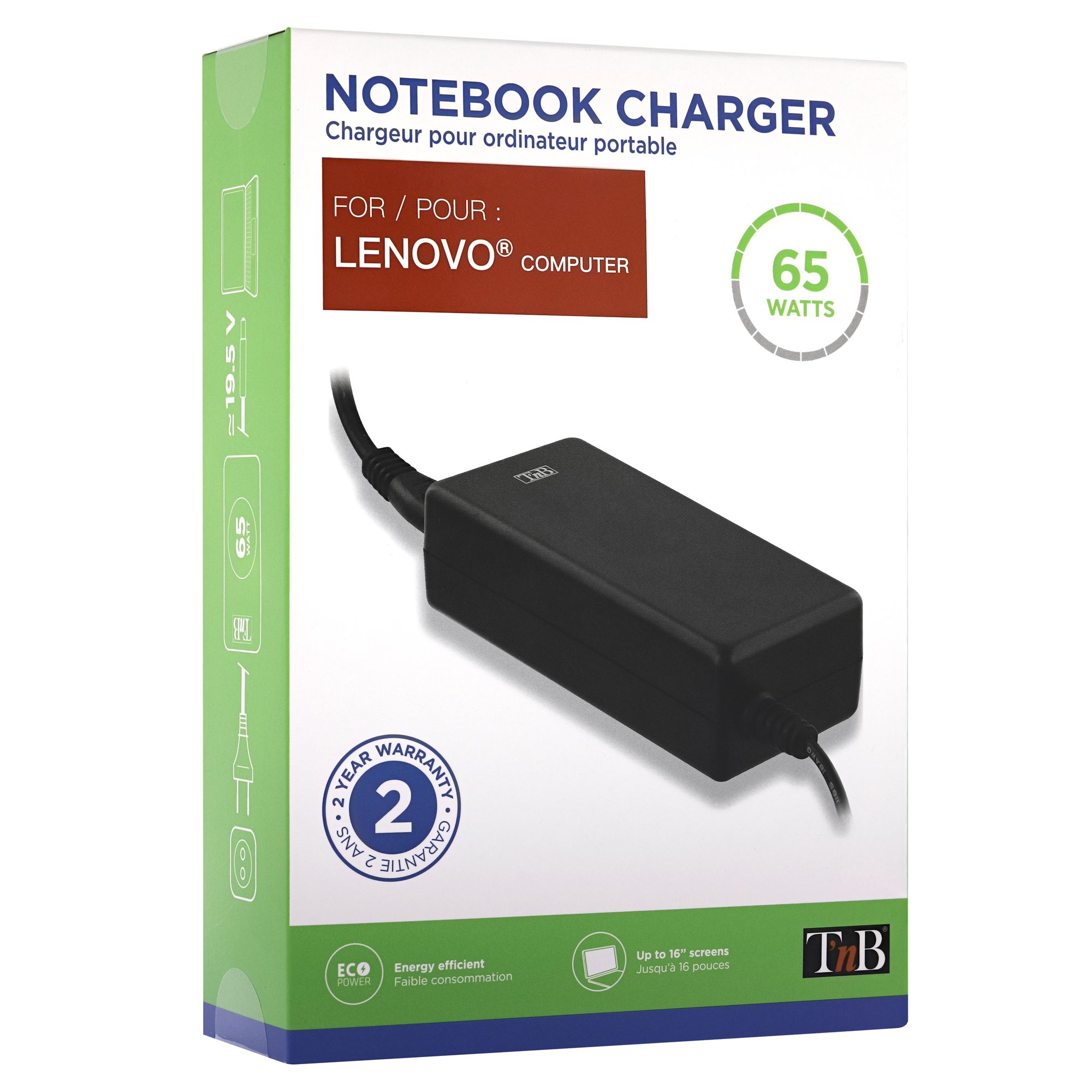 CARGADOR PARA PORTÁTIL LENOVO 65W1