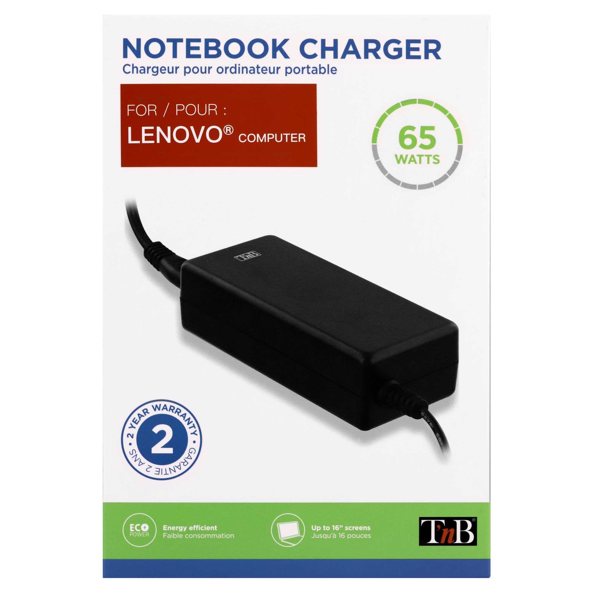 CARGADOR PARA PORTÁTIL LENOVO 65W3