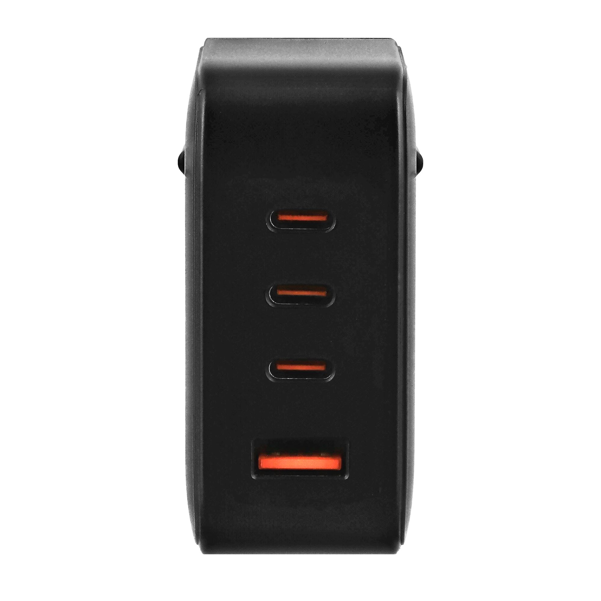 Chargeur GAN 3xUSB-C et 1xUSB-A - câble 2 mètres inclus2
