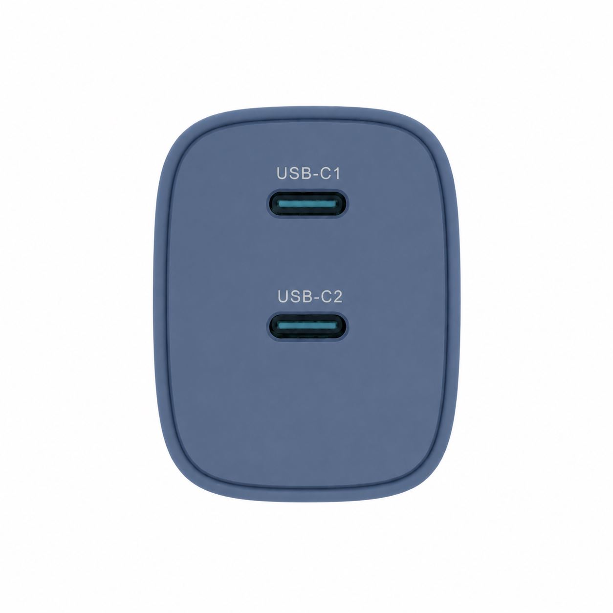 Chargeur GAN compact 45W - câble 2 mètres inclus - bleu indigo3
