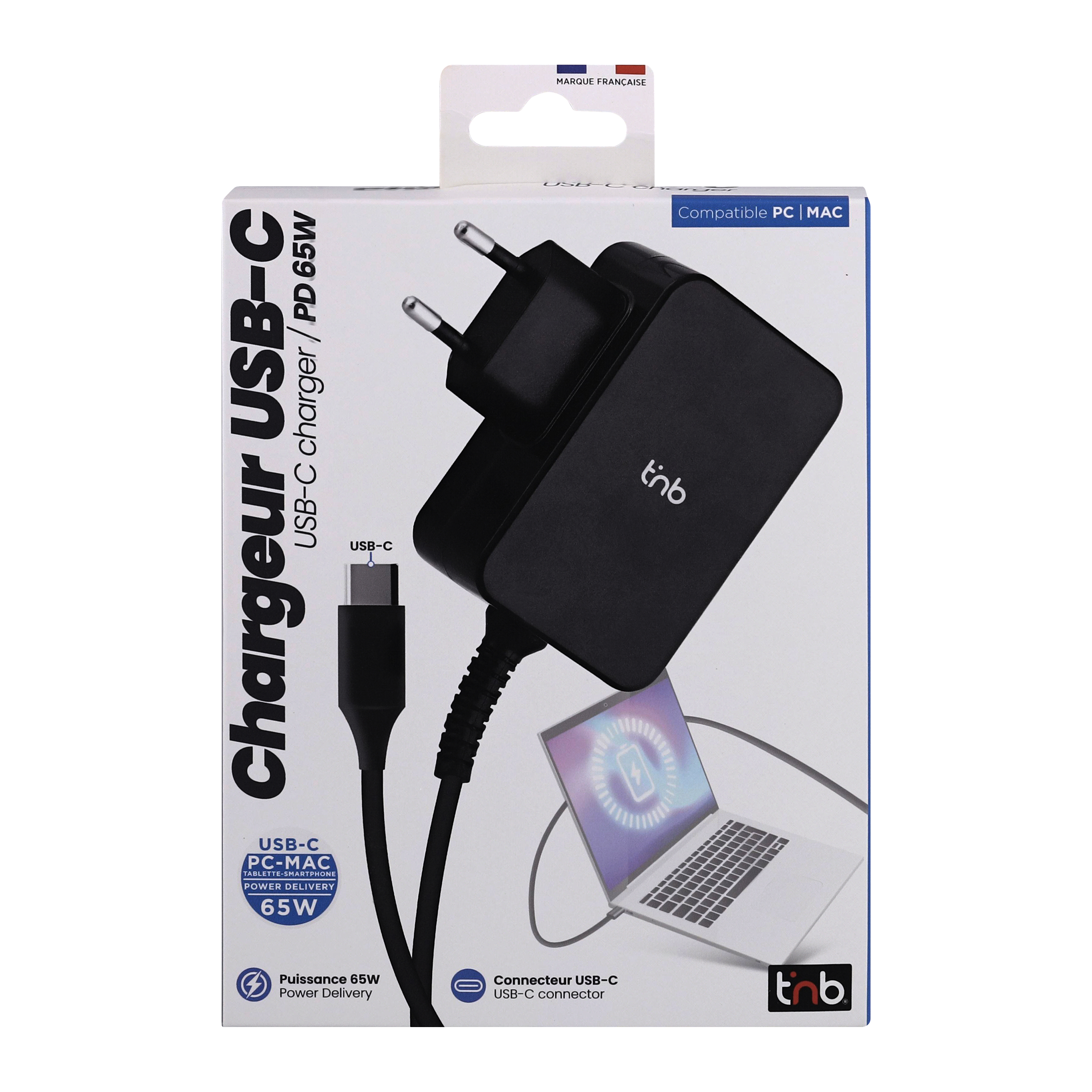 Cargador universal USB-C de 65 W7