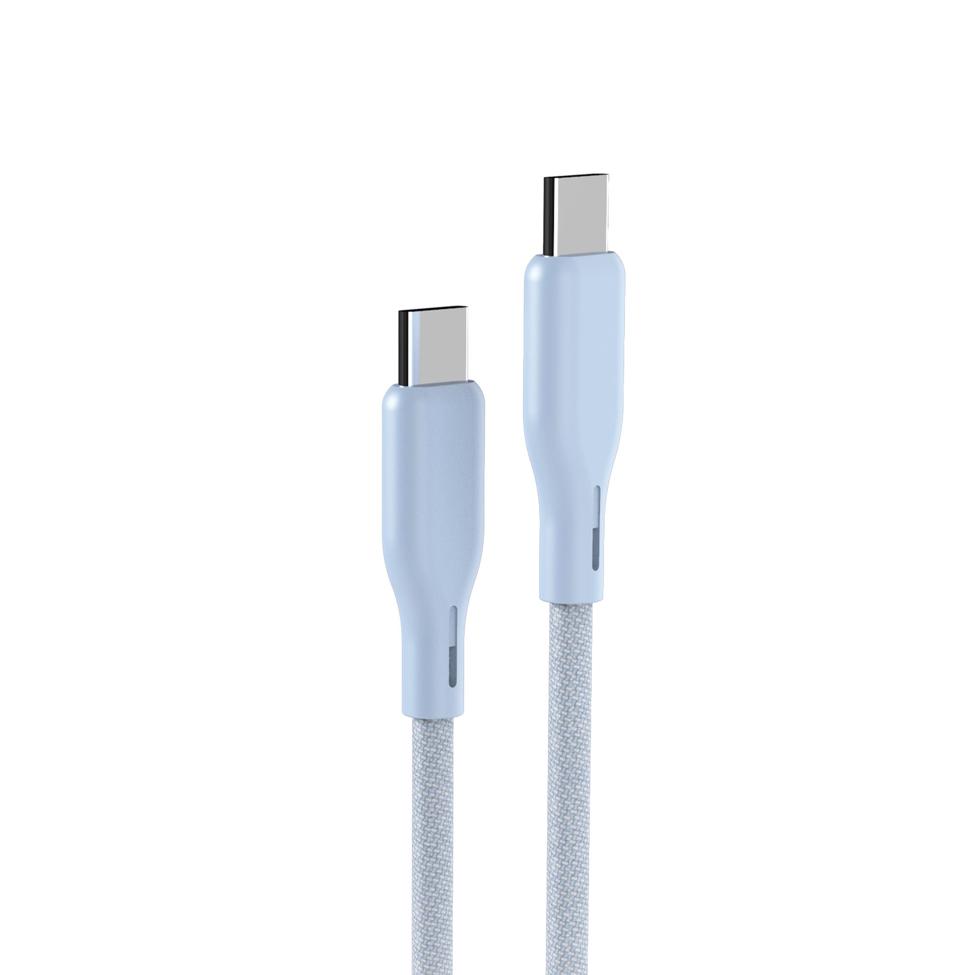 1 cargador de red USB-C de 30 W + cable USB-C Power Delivery azul3